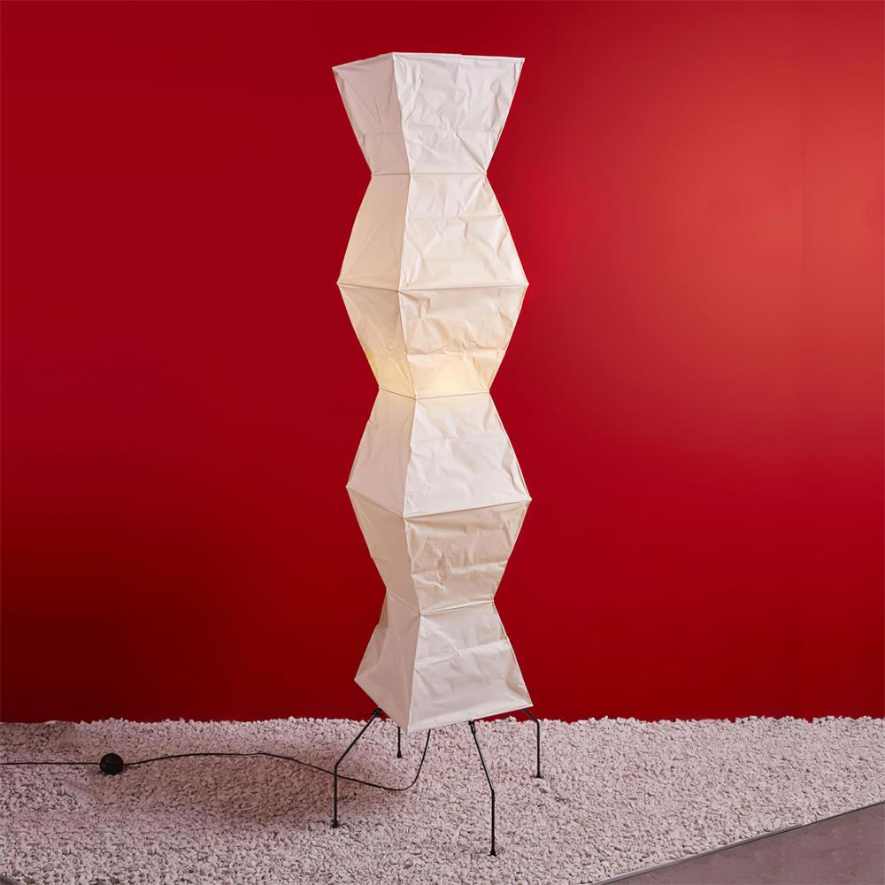 Krelix Paper Scandinavian Floor Lamp-Neutral Decor