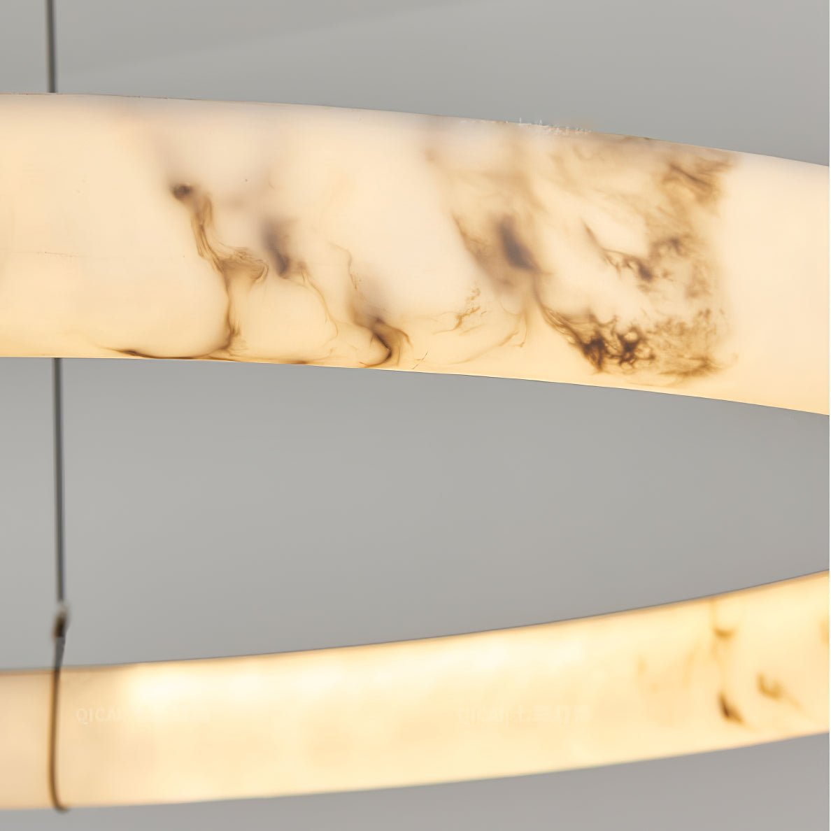 Aureon Modern Alabaster Pendant Light-Neutral Decor