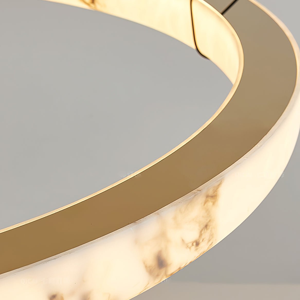 Aureon Modern Alabaster Pendant Light-Neutral Decor