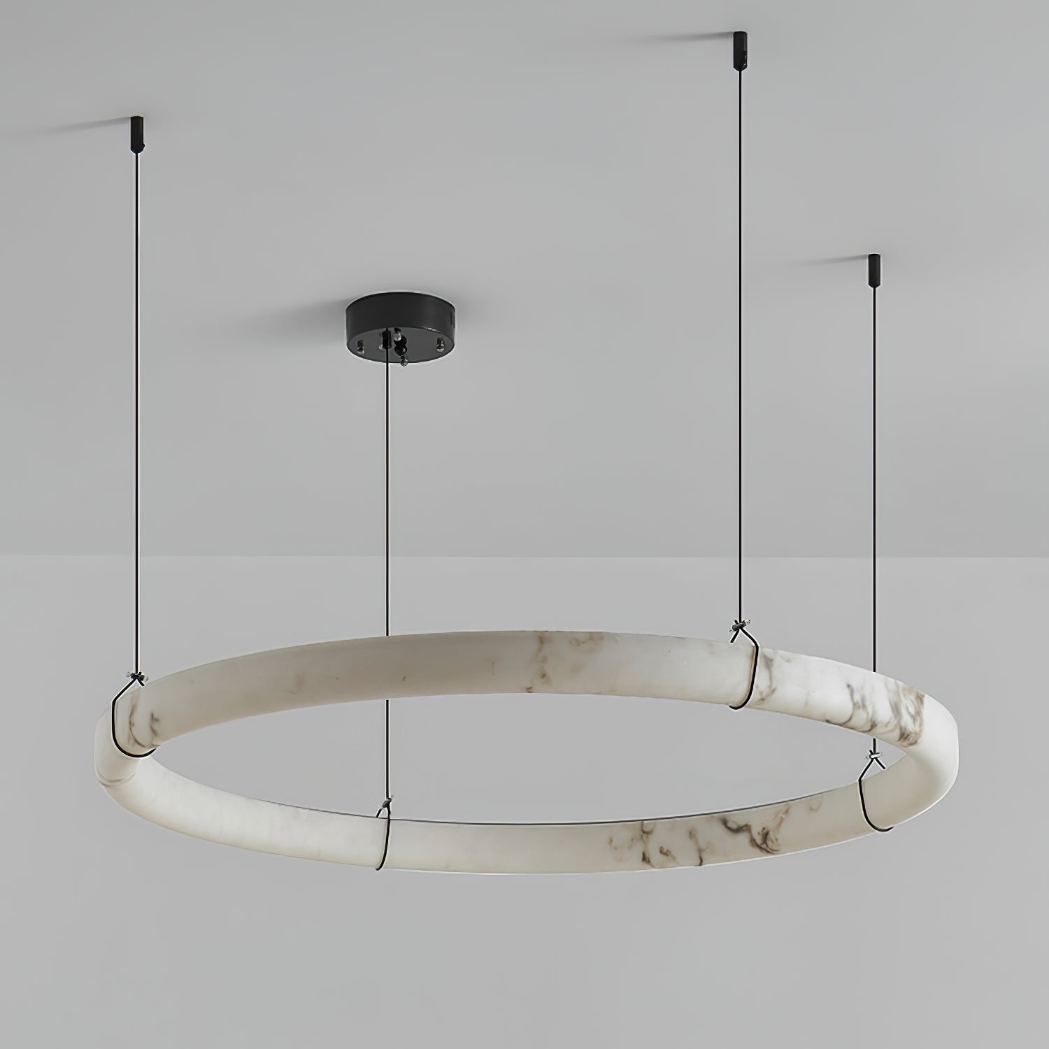 Aureon Modern Alabaster Pendant Light-Neutral Decor