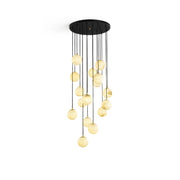 Taren Alabaster Chandelier Balls Cluster-Neutral Decor