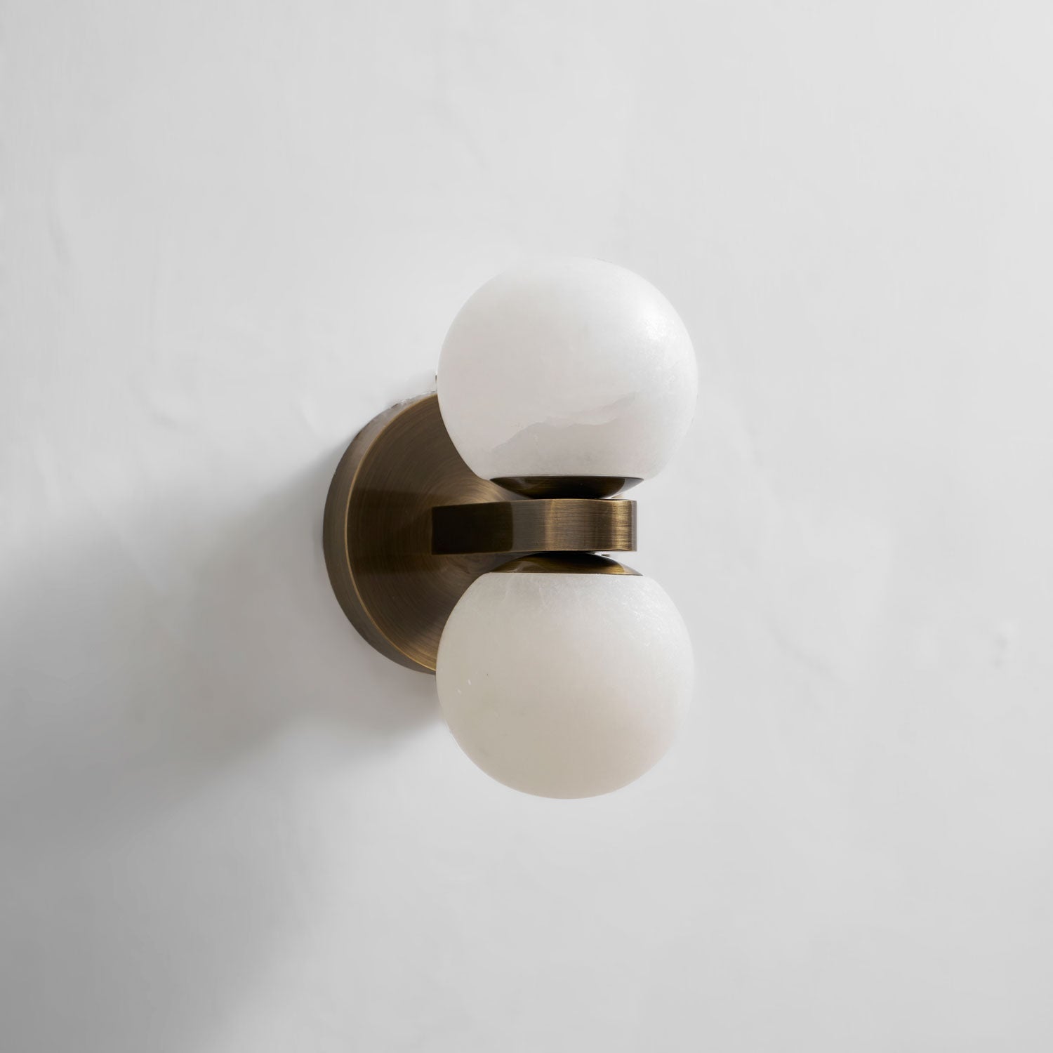 Alabaster Celestia Orb Wall Light-Neutral Decor