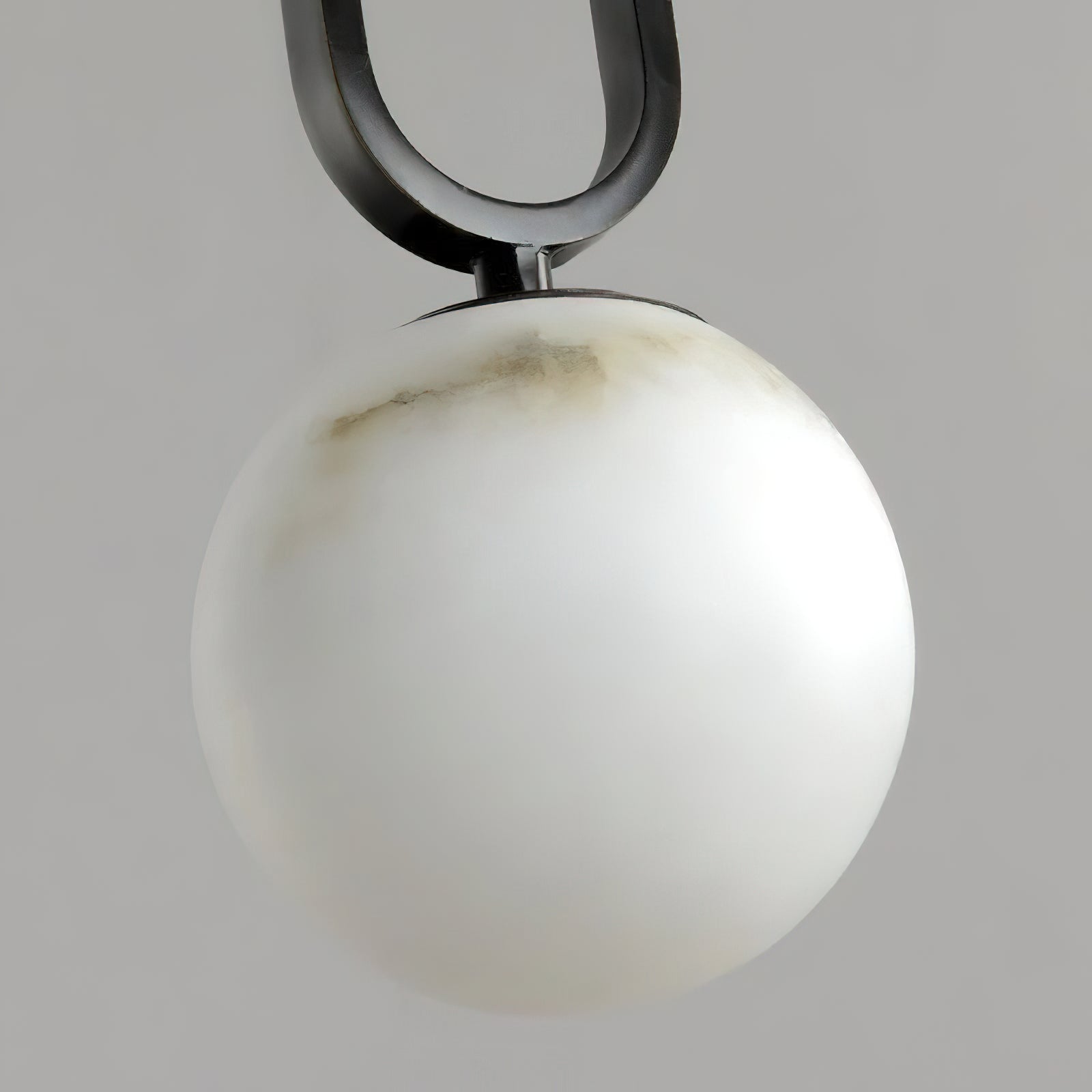 Gloruvyd Minimalist Ball Alabaster Pendant Light