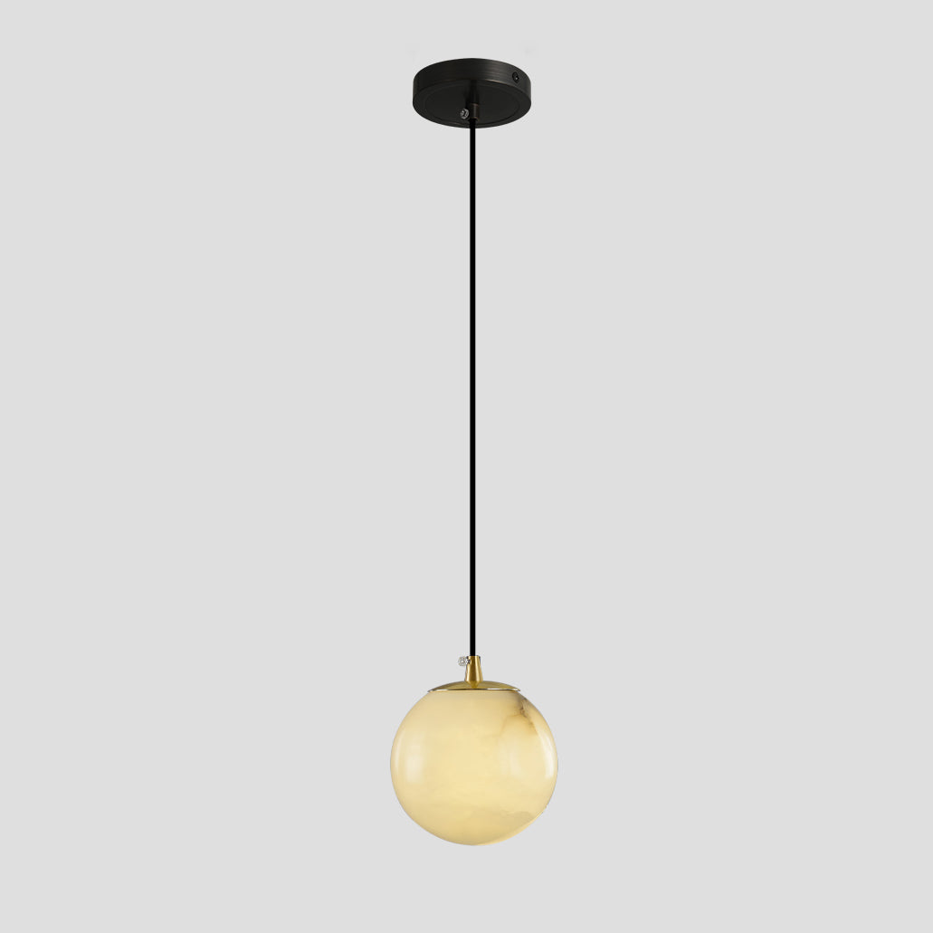 Gloruvye Balls Modern Cluster Alabaster  Chandelier