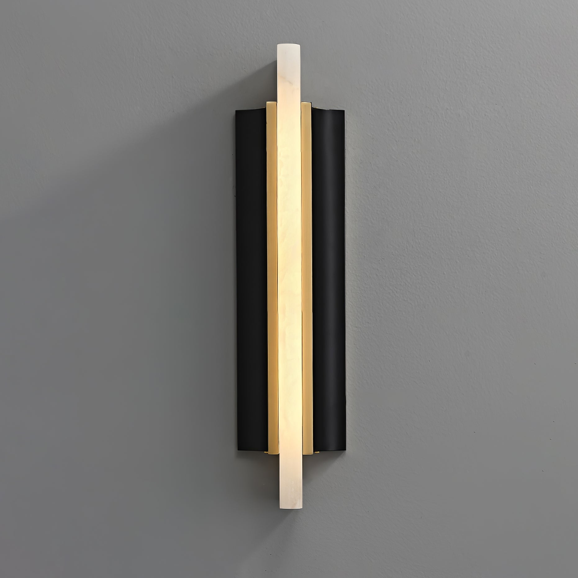Aurelian Modern Alabaster Wall Light-Neutral Decor