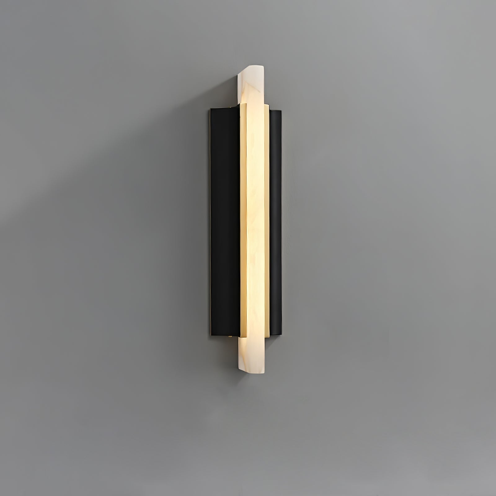 Aurelian Modern Alabaster Wall Light-Neutral Decor