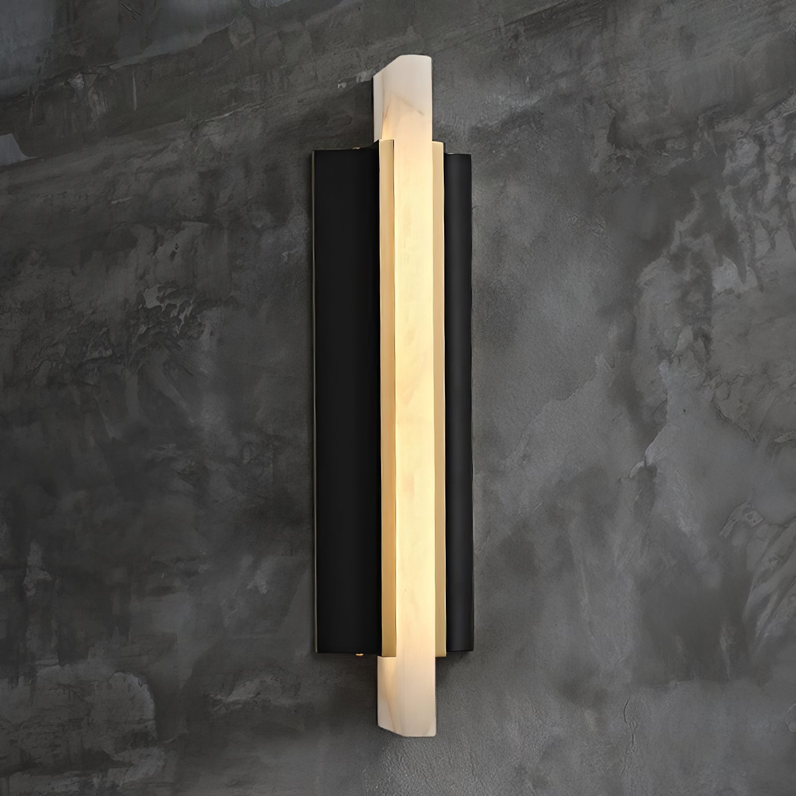 Aurelian Modern Alabaster Wall Light-Neutral Decor