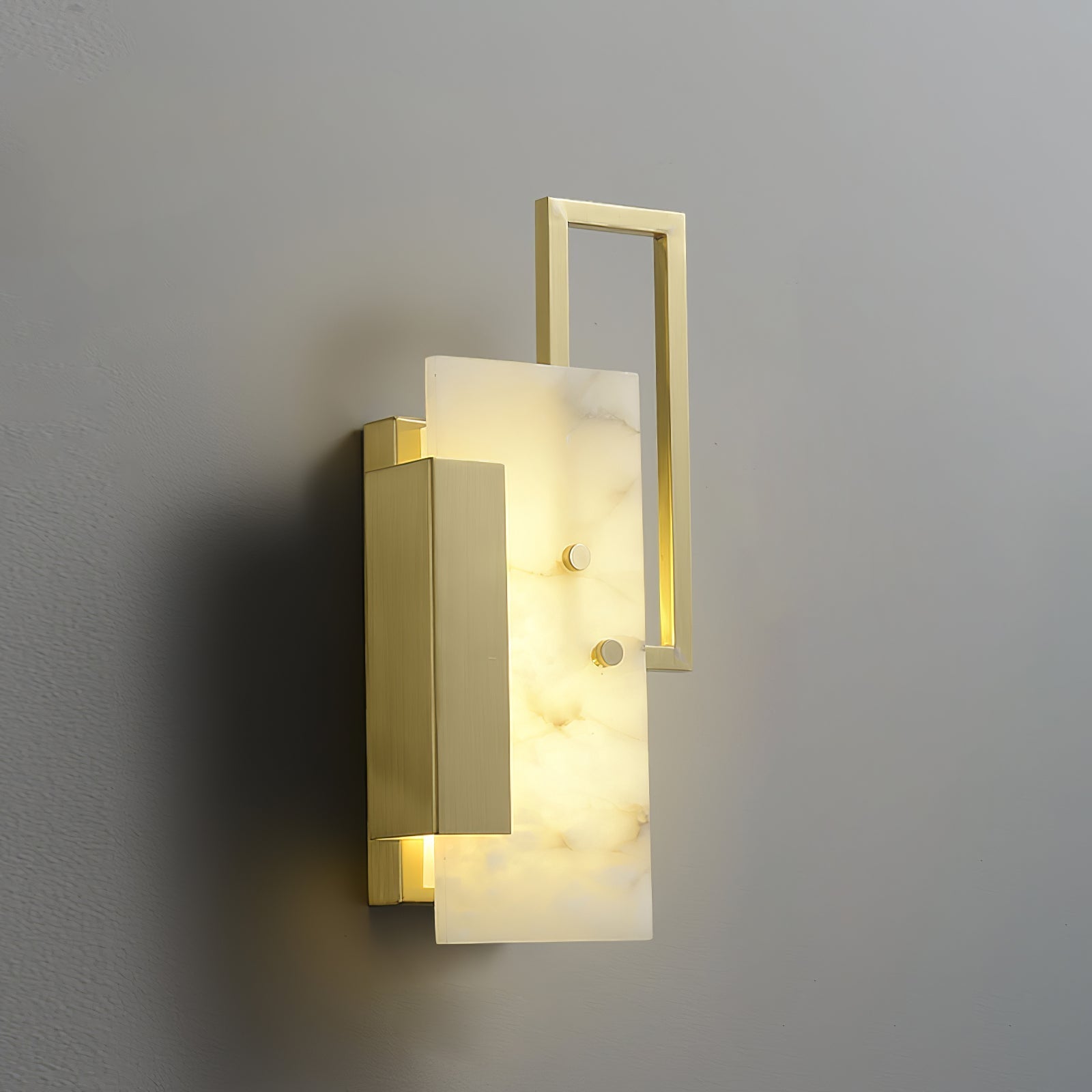 Orion Alabaster Wall Lamp-Neutral Decor