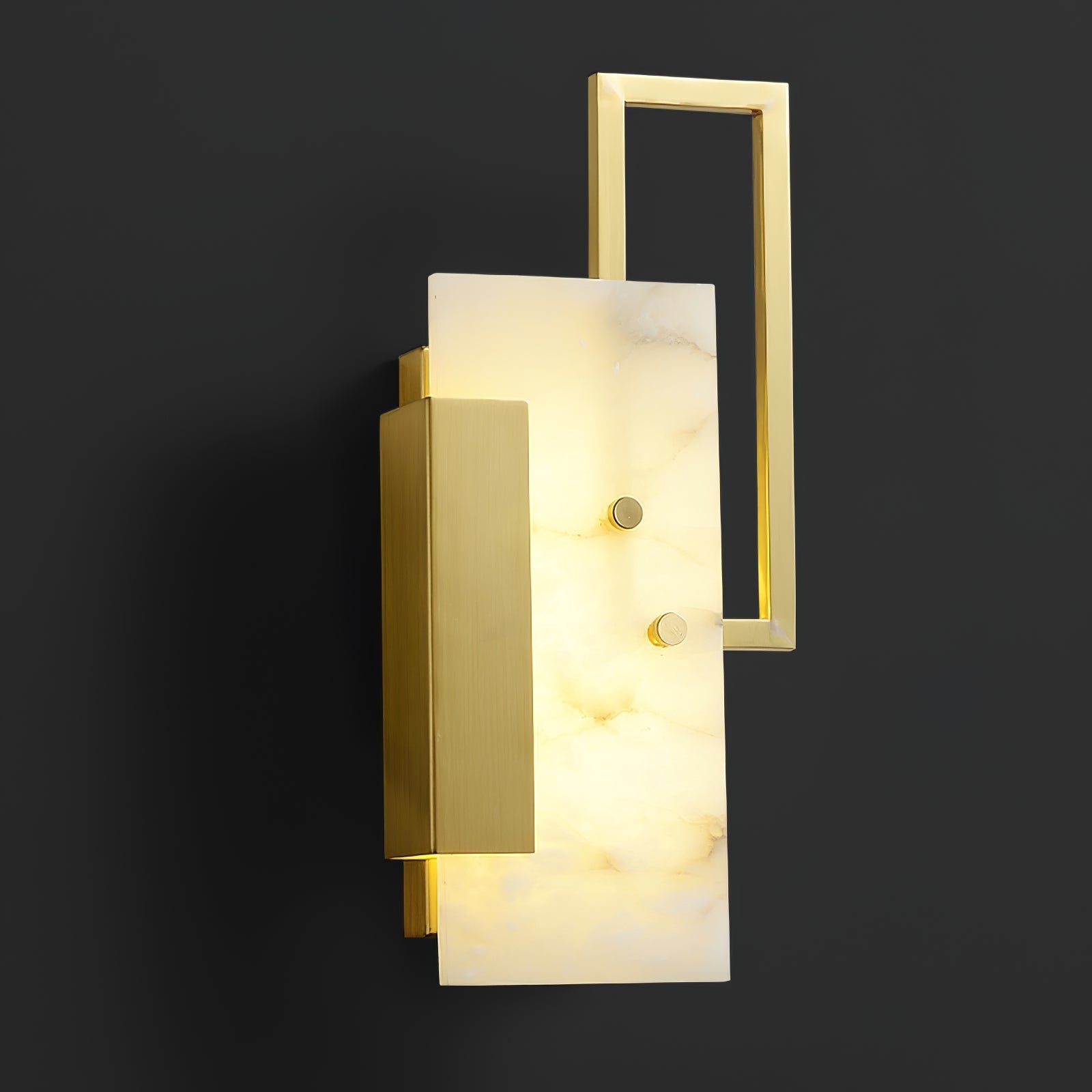 Orion Alabaster Wall Lamp-Neutral Decor
