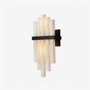 Alabaster Cascade Wall Lamp-Neutral Decor