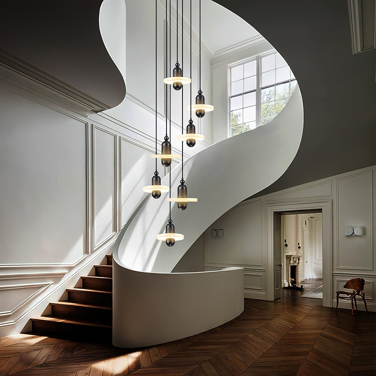 Ildvuvye Individual Creativity Comet Pendant Lamp