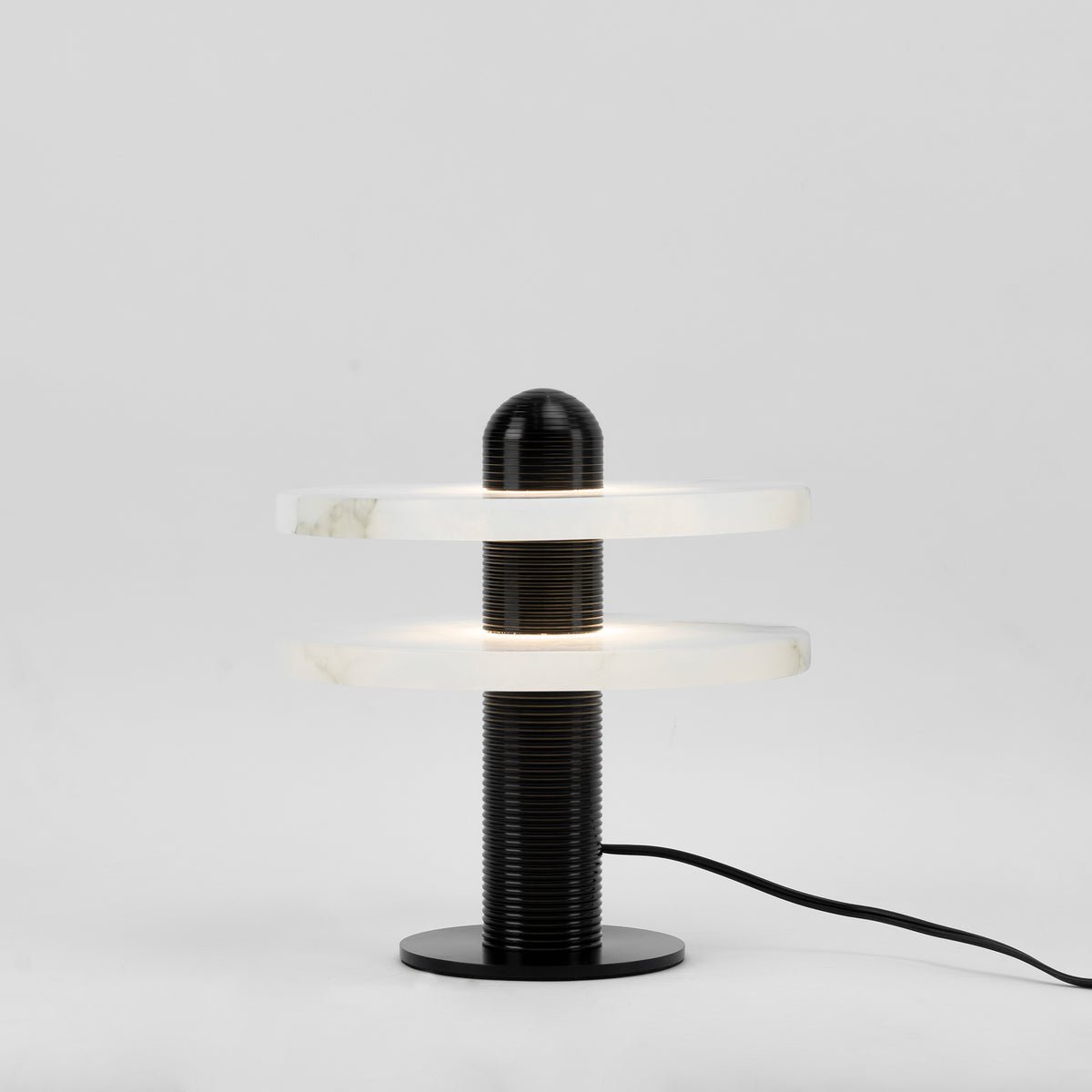 Nerio Modern Alabaster Table Lamp-Neutral Decor