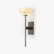 Sondel Alabaster Wall Lamp-Neutral Decor
