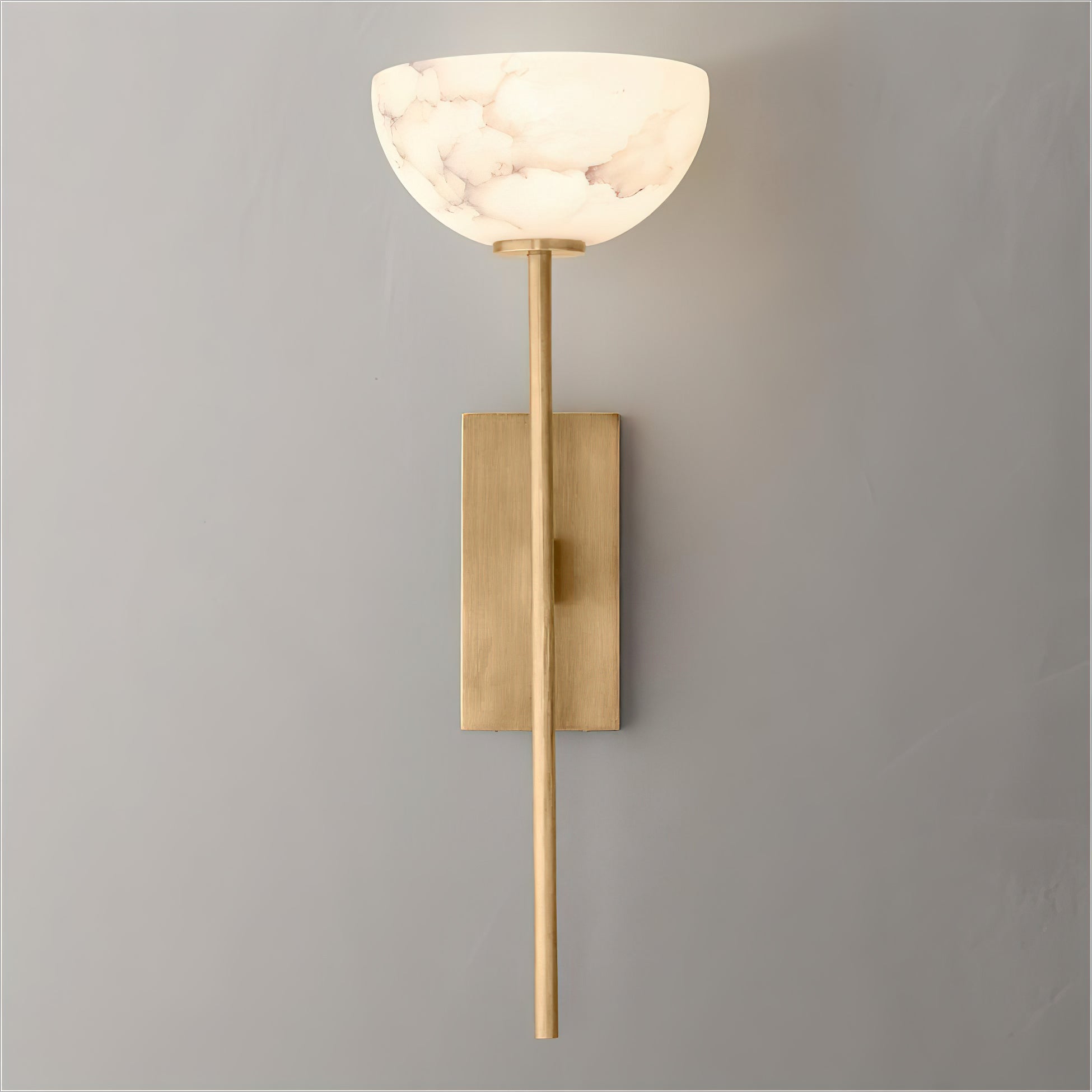 Sondel Alabaster Wall Lamp-Neutral Decor