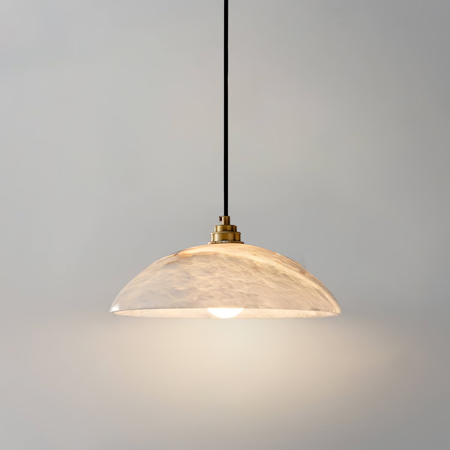 Ezriel Alabaster Pendant Light-Neutral Decor