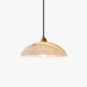 Warenol Minimalist Alabaster Pendant Light-Neutral Decor
