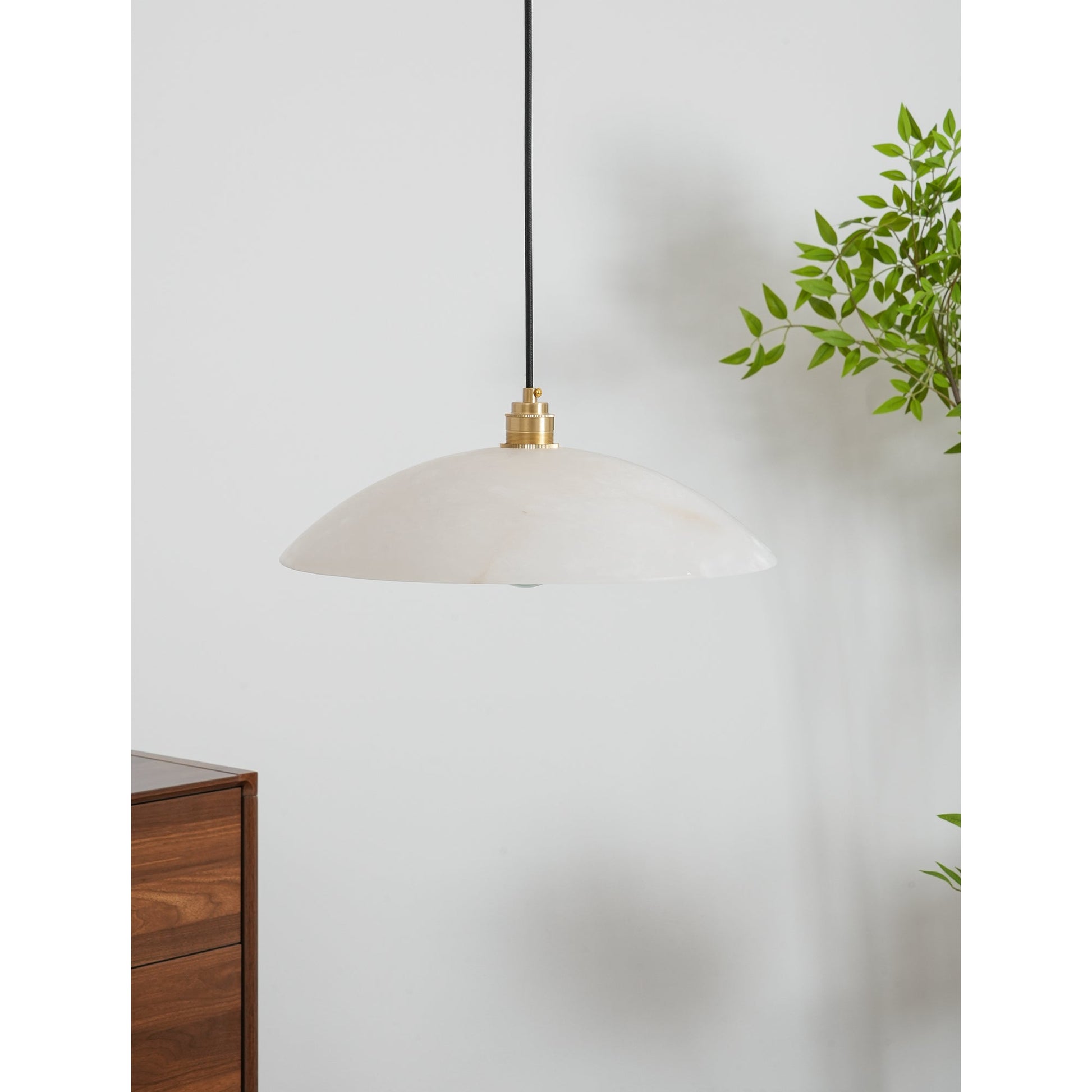 Ezriel Alabaster Pendant Light-Neutral Decor