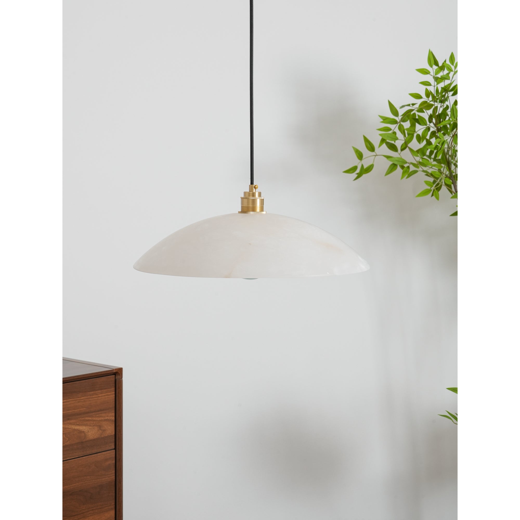 Ezriel Alabaster Pendant Light-Neutral Decor