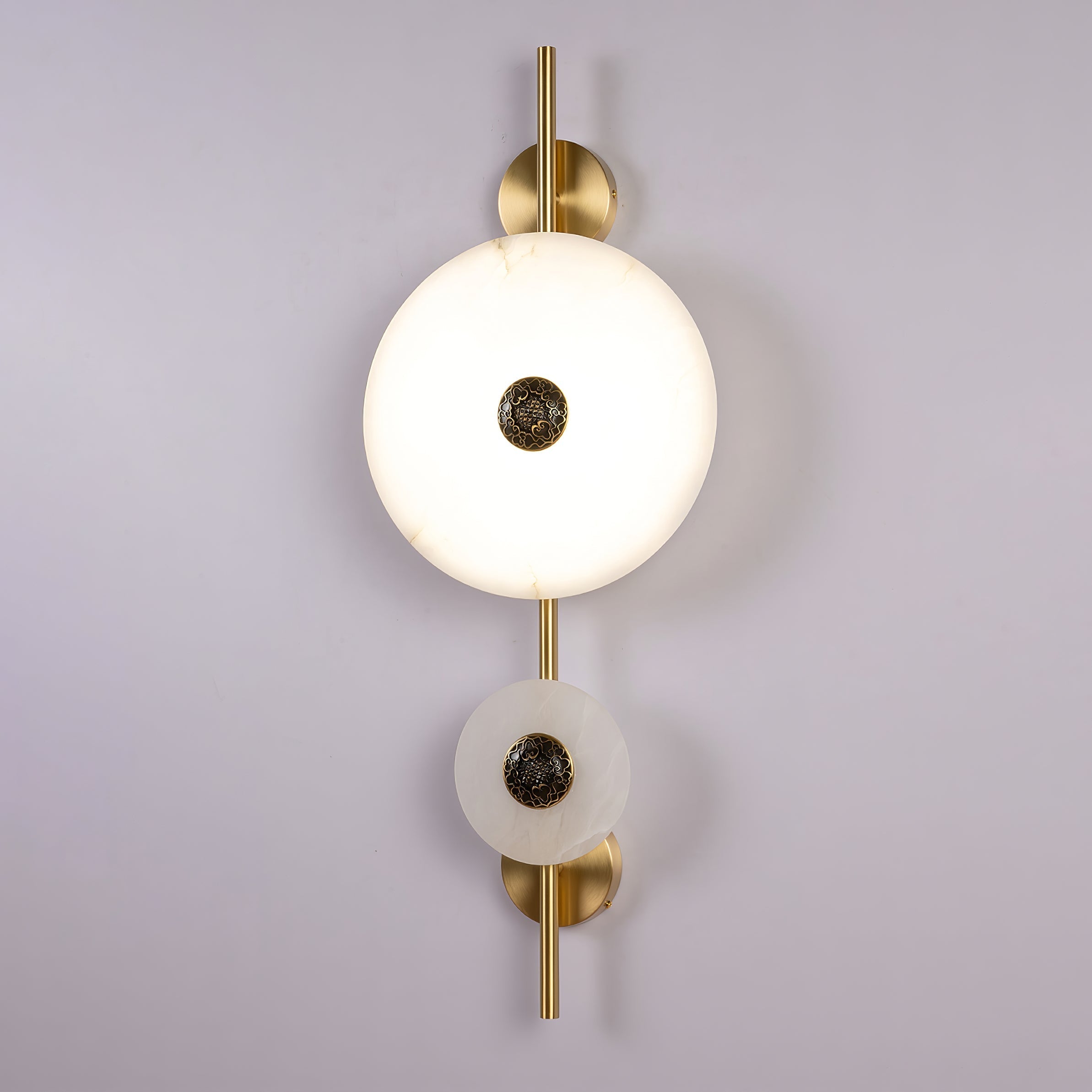 Evadne Alabaster Wall Lamp-Neutral Decor