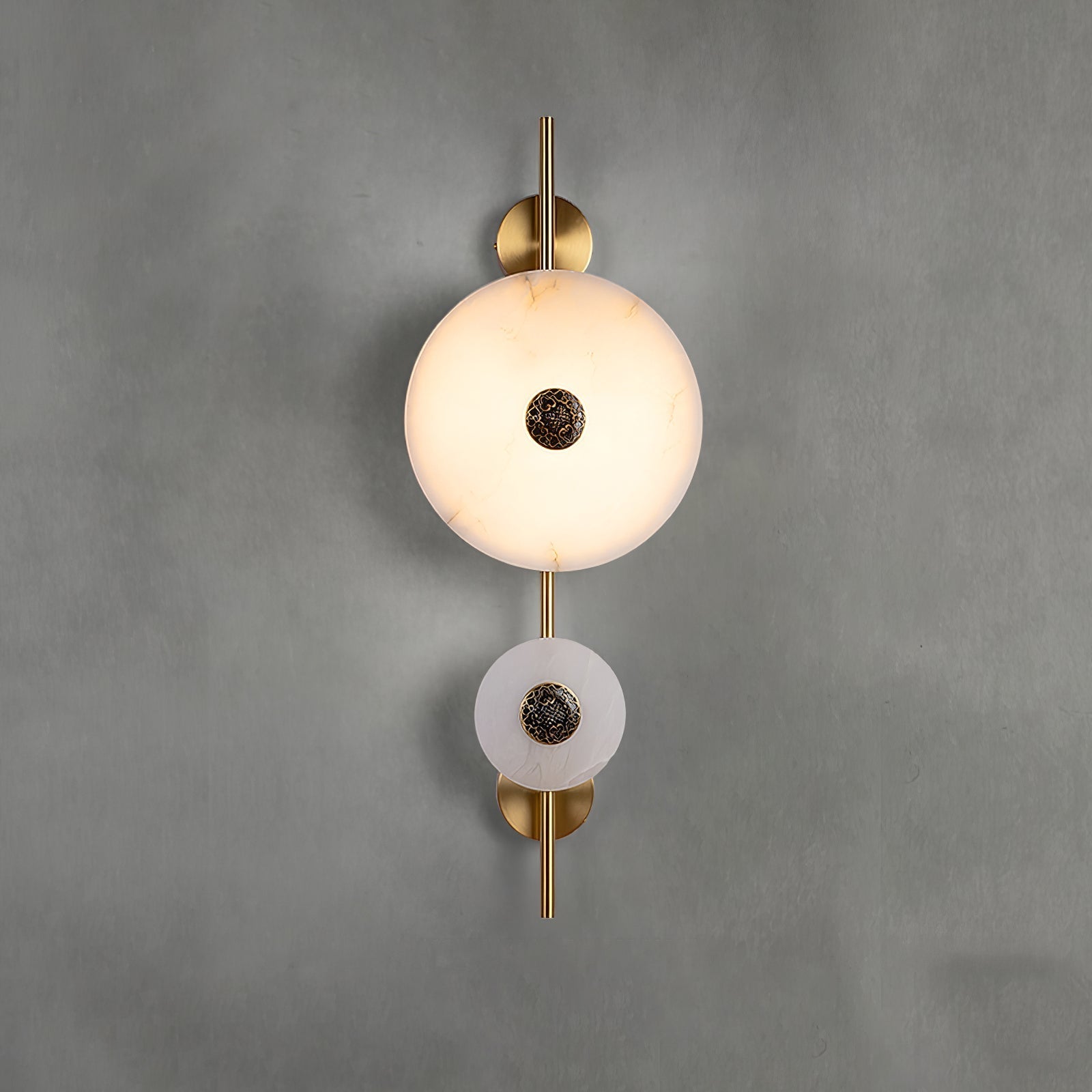 Evadne Alabaster Wall Lamp-Neutral Decor