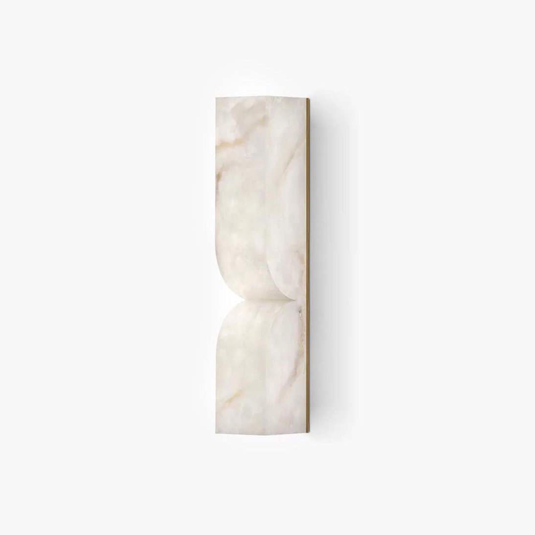 Lena Minimalist Alabaster Wall Light-Neutral Decor