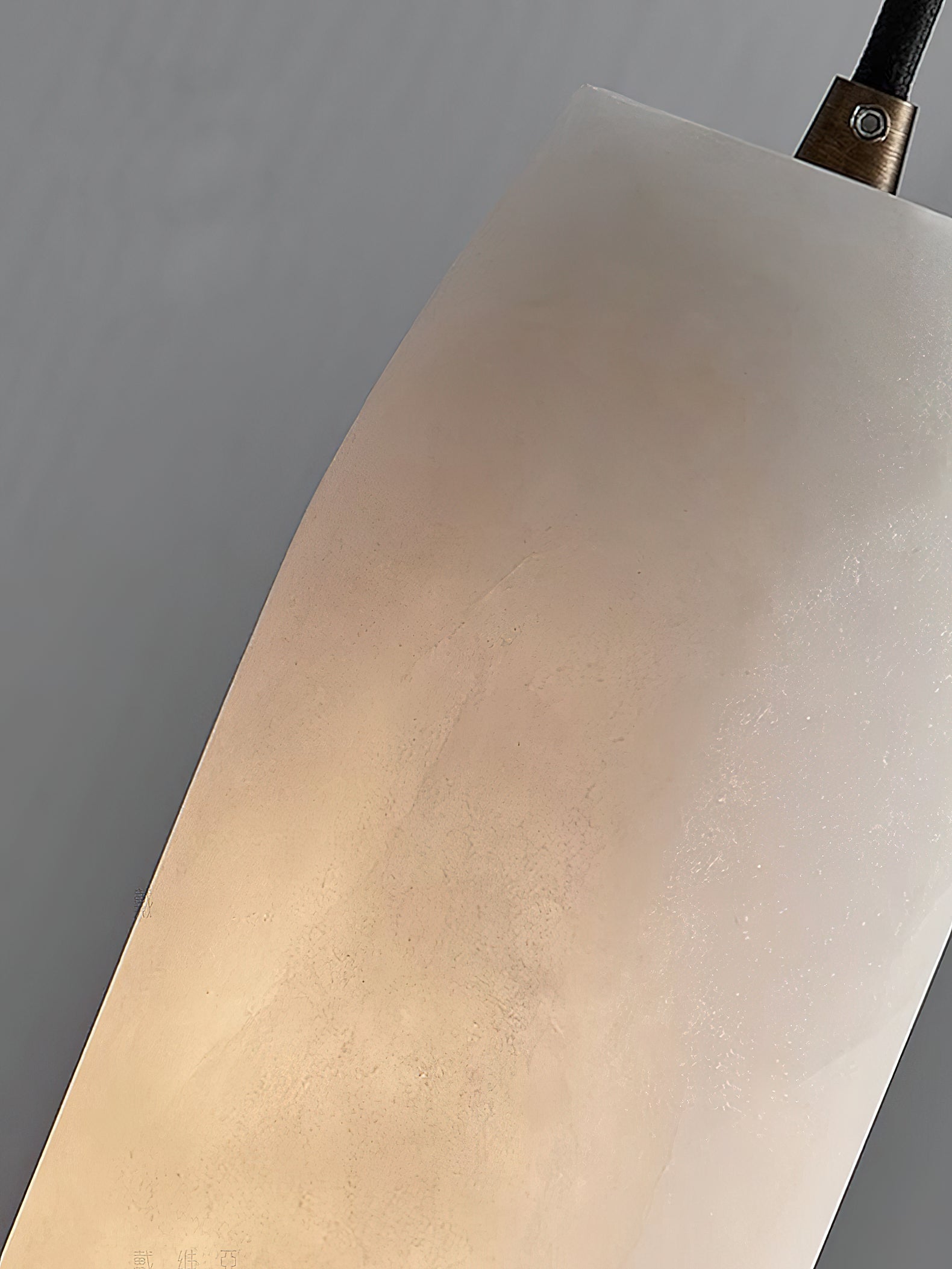 Orven Flute Modern Minimalist Alabaster Pendant Light-Neutral Decor