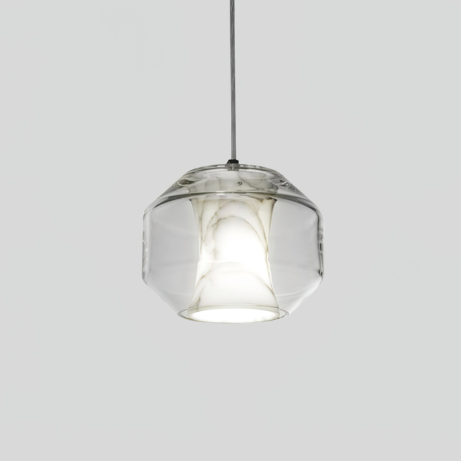 Elaris Alabaster Pendant Light-Neutral Decor