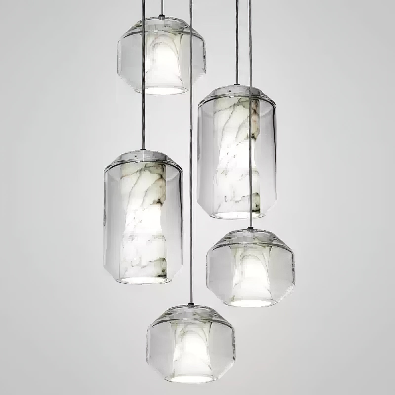 Elaris Alabaster Pendant Light-Neutral Decor