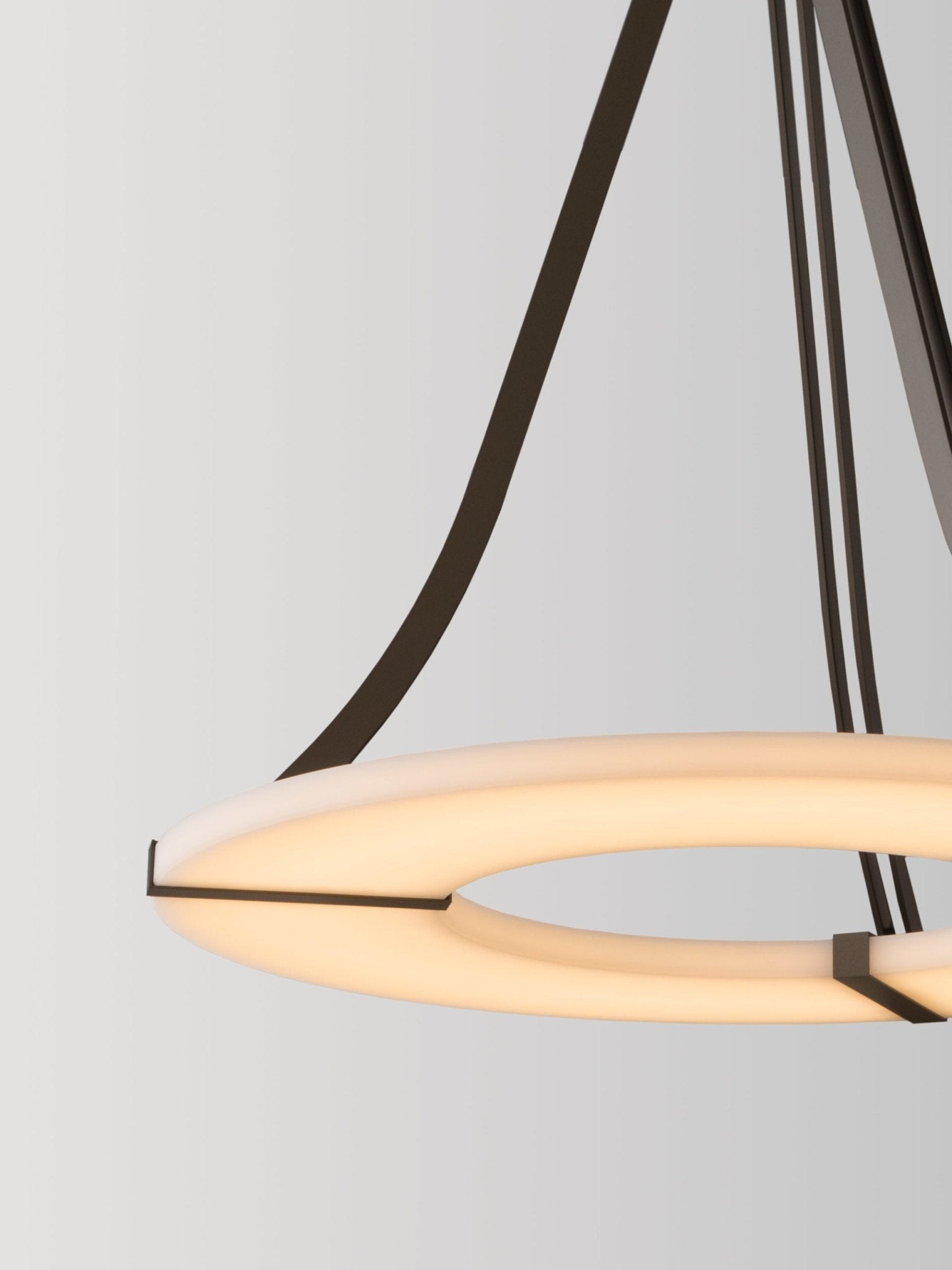 Faelor Alabaster Ring Pendant Light-Neutral Decor