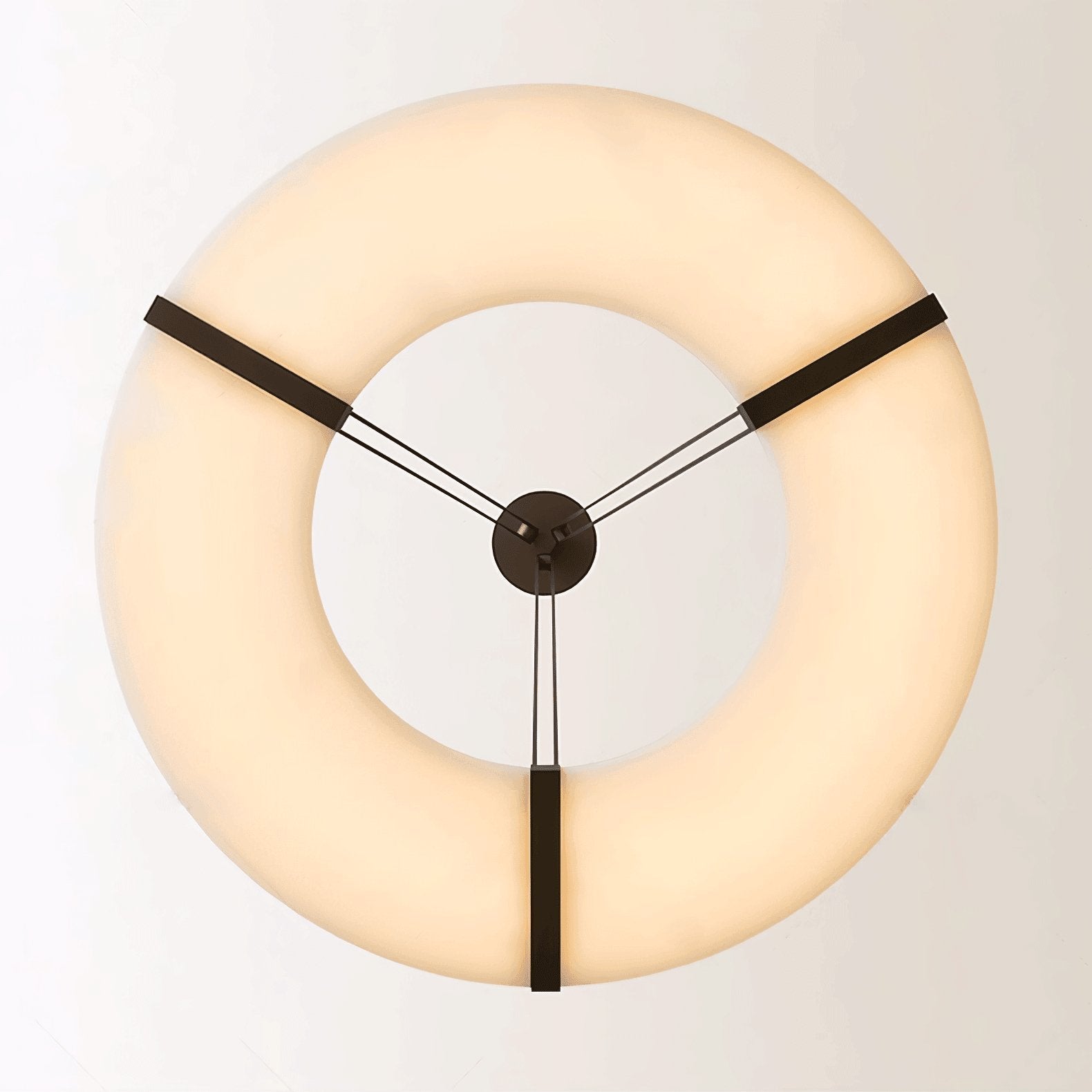 Faelor Alabaster Ring Pendant Light-Neutral Decor