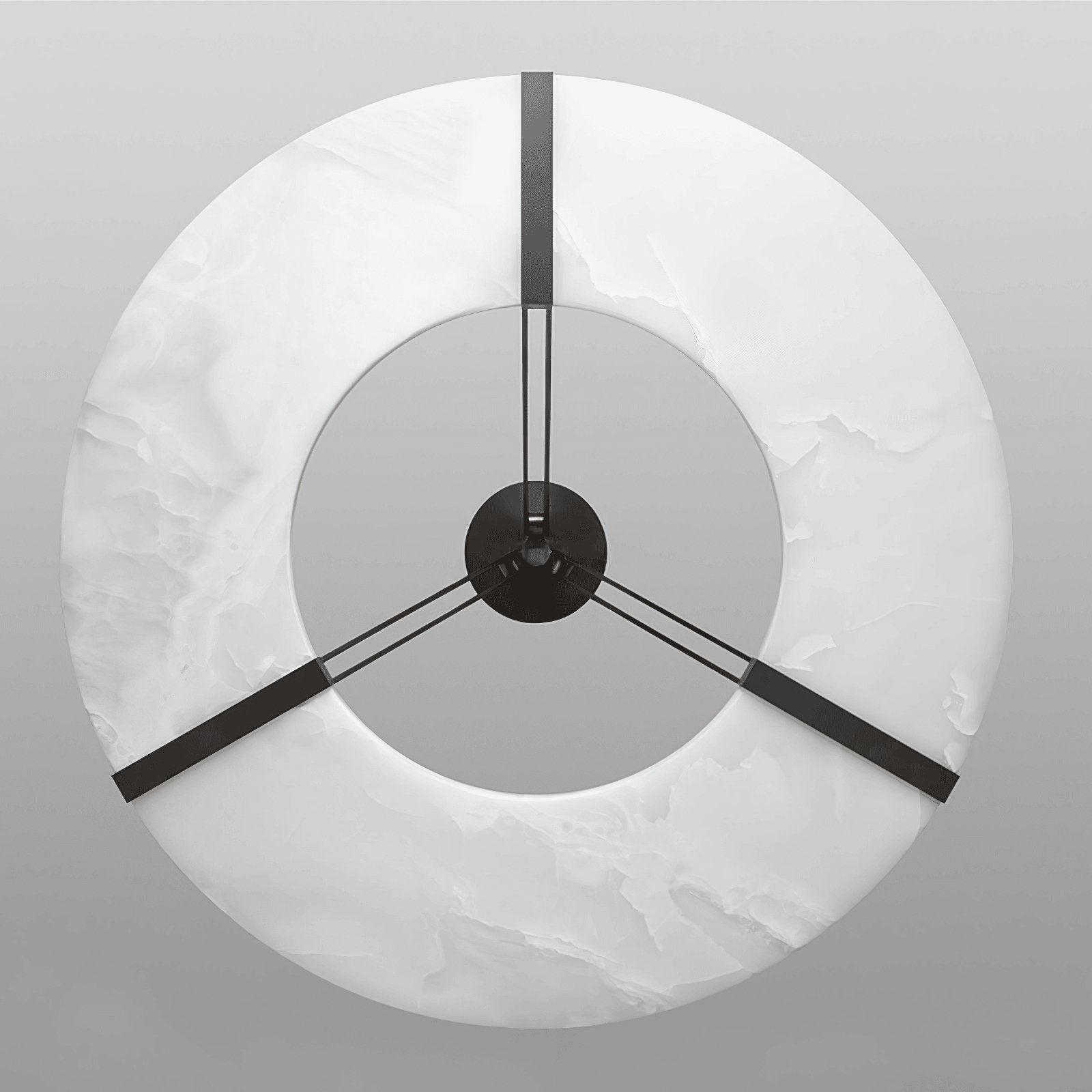 Faelor Alabaster Ring Pendant Light-Neutral Decor