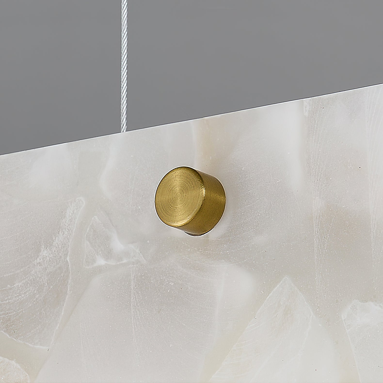Vexor LED Modern Linear Alabaster Pendant Light-Neutral Decor