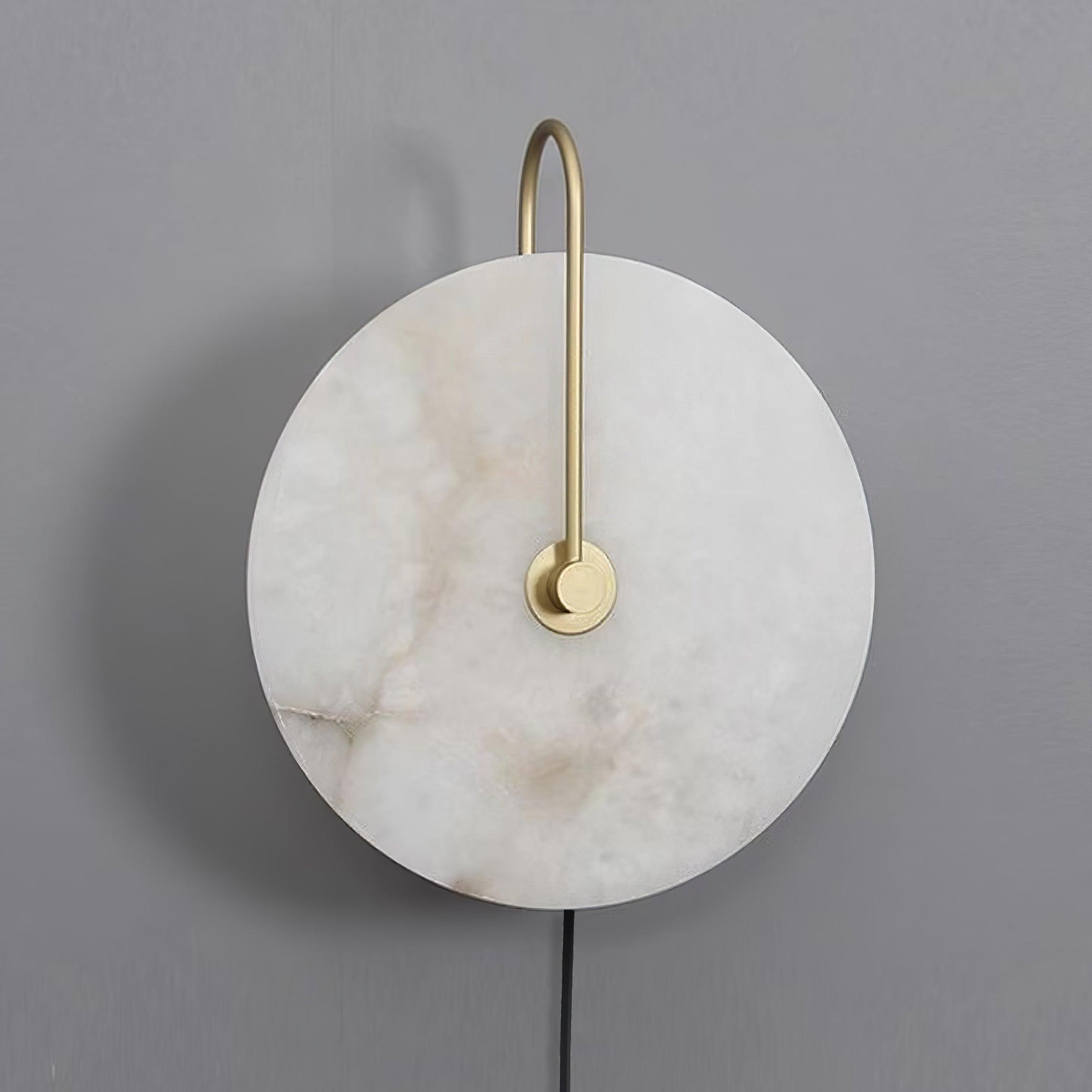 Lively Alabaster Globe Wall Light-Neutral Decor