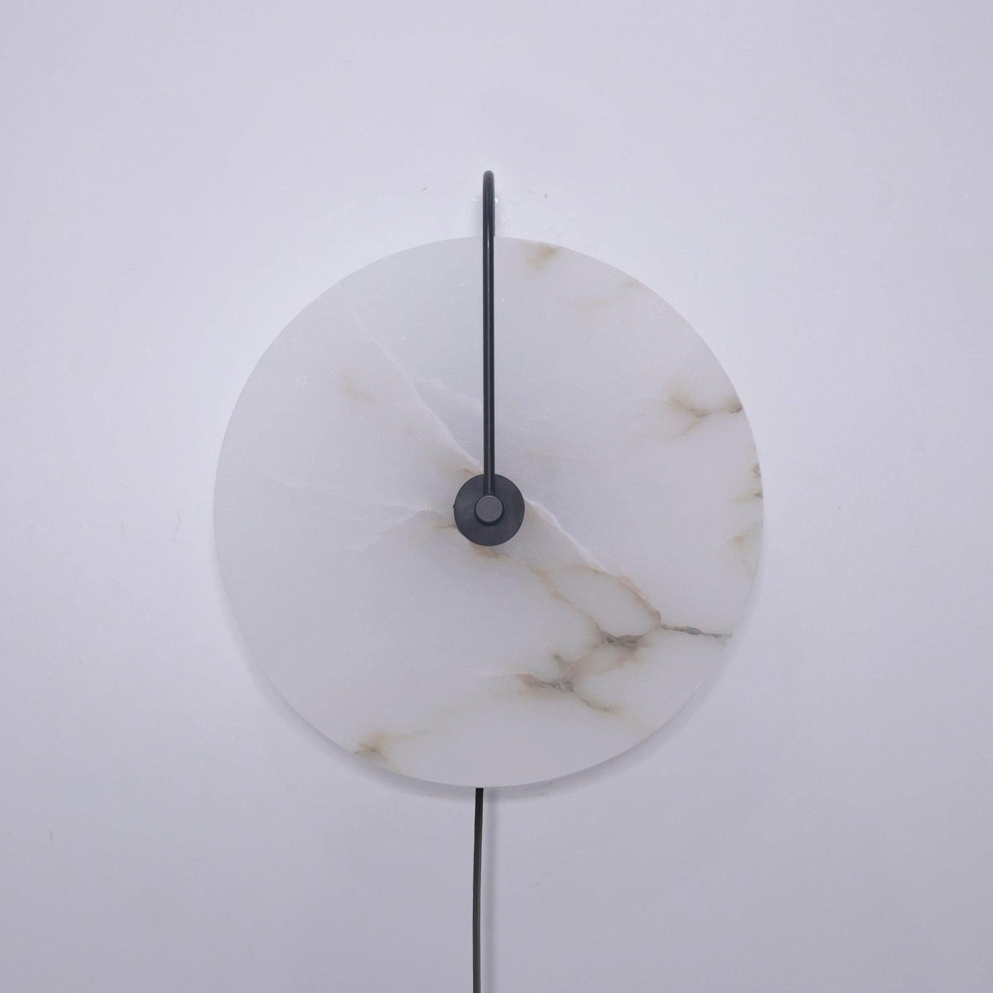 Lively Alabaster Globe Wall Light-Neutral Decor