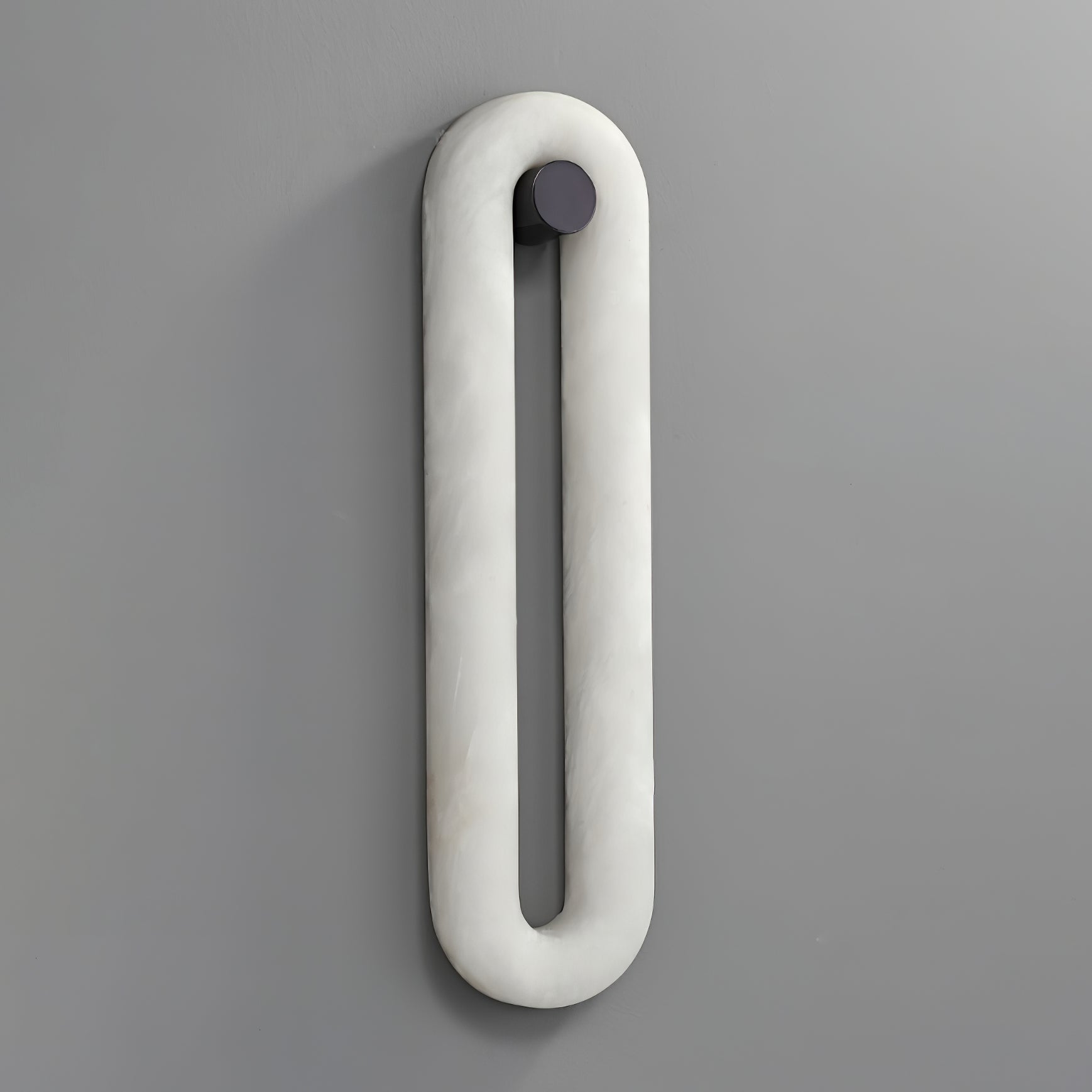 Aurea Modern Alabaster Wall Light-Neutral Decor
