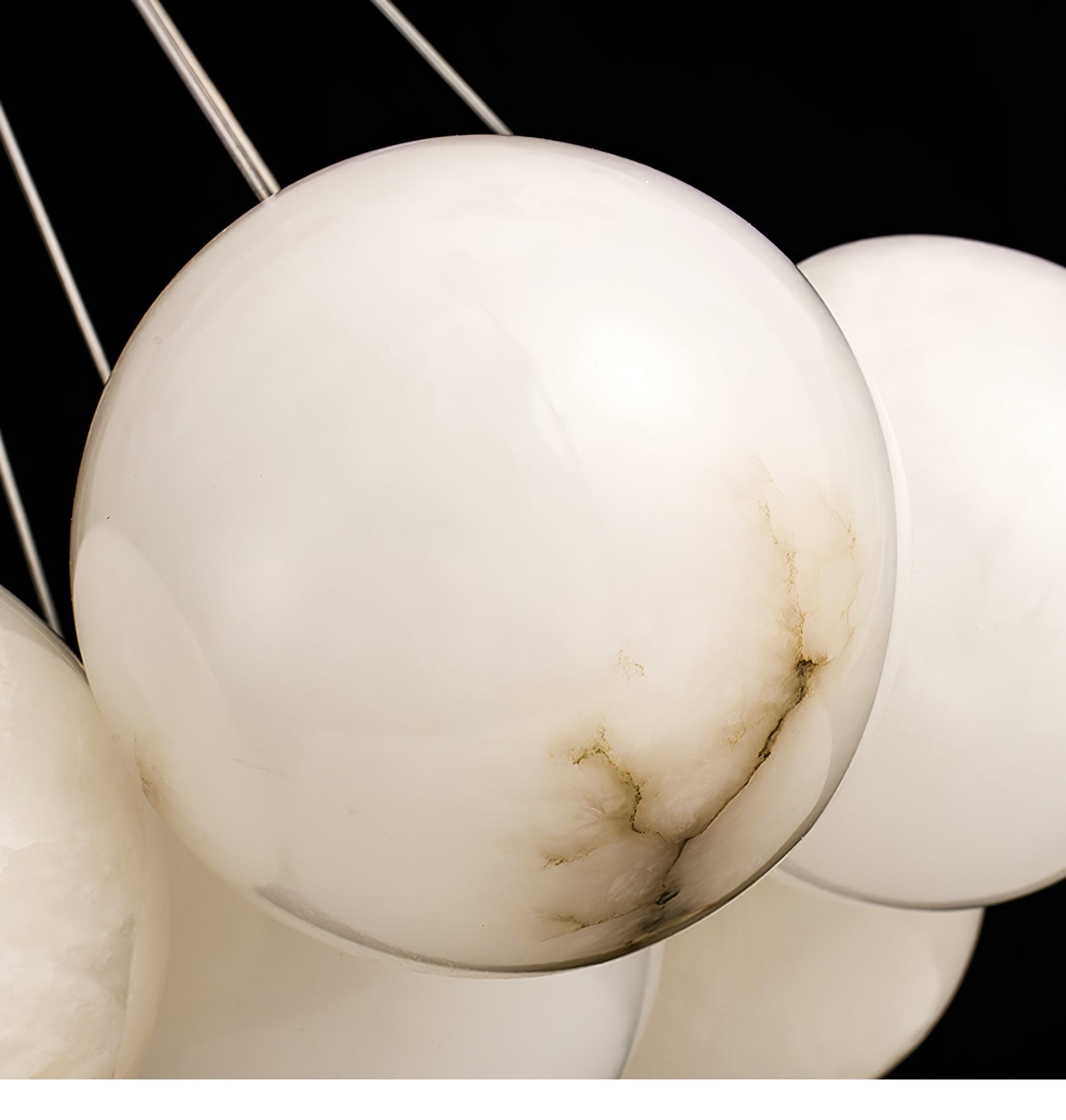 Cyrel Alabaster Chandelier-Neutral Decor
