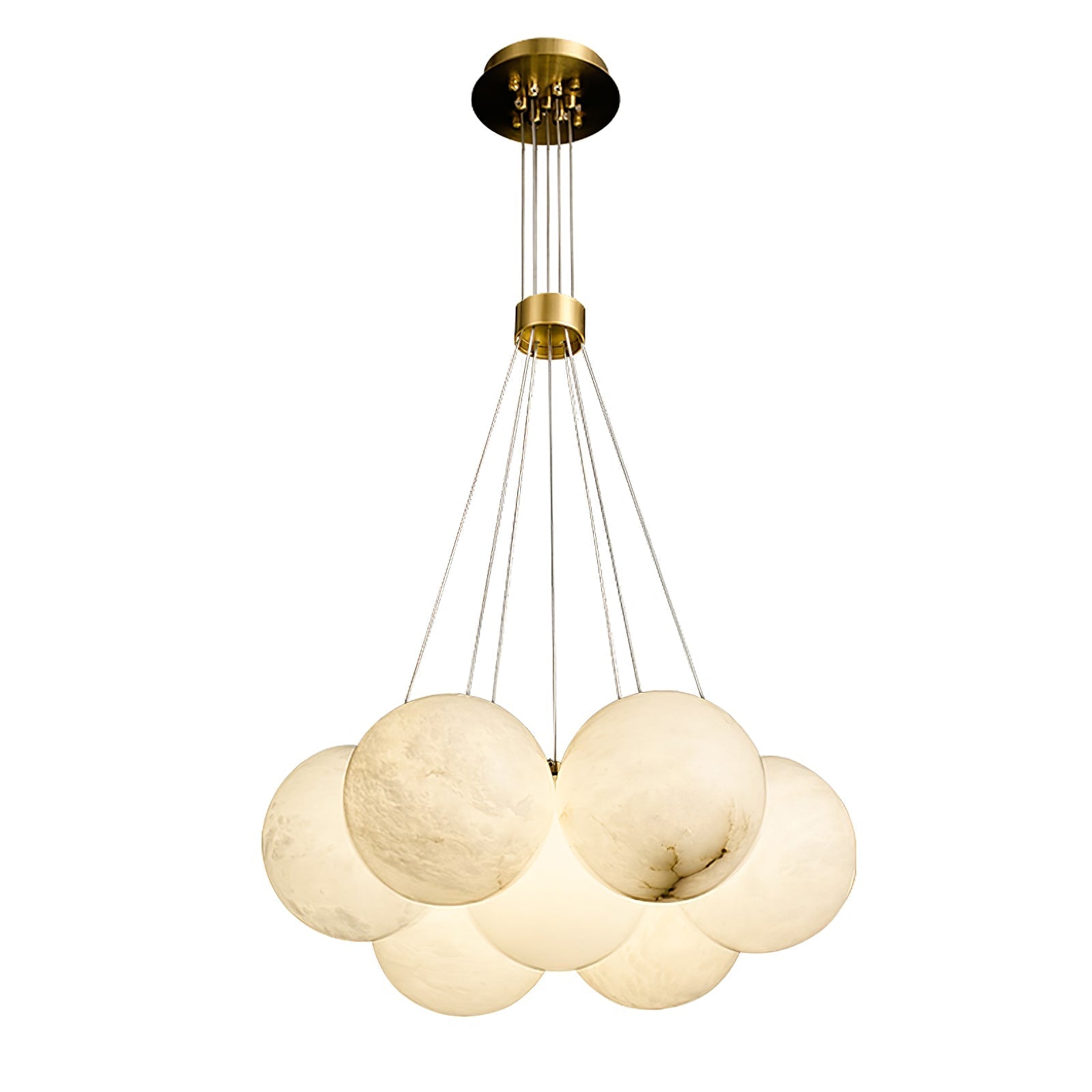 Cyrel Alabaster Chandelier-Neutral Decor