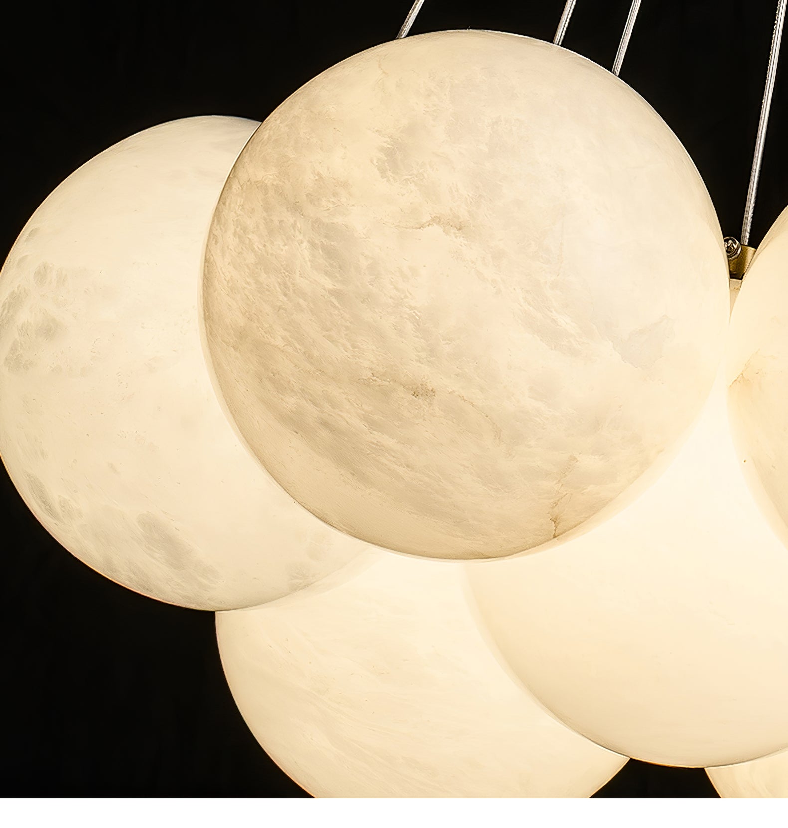 Cyrel Alabaster Chandelier-Neutral Decor