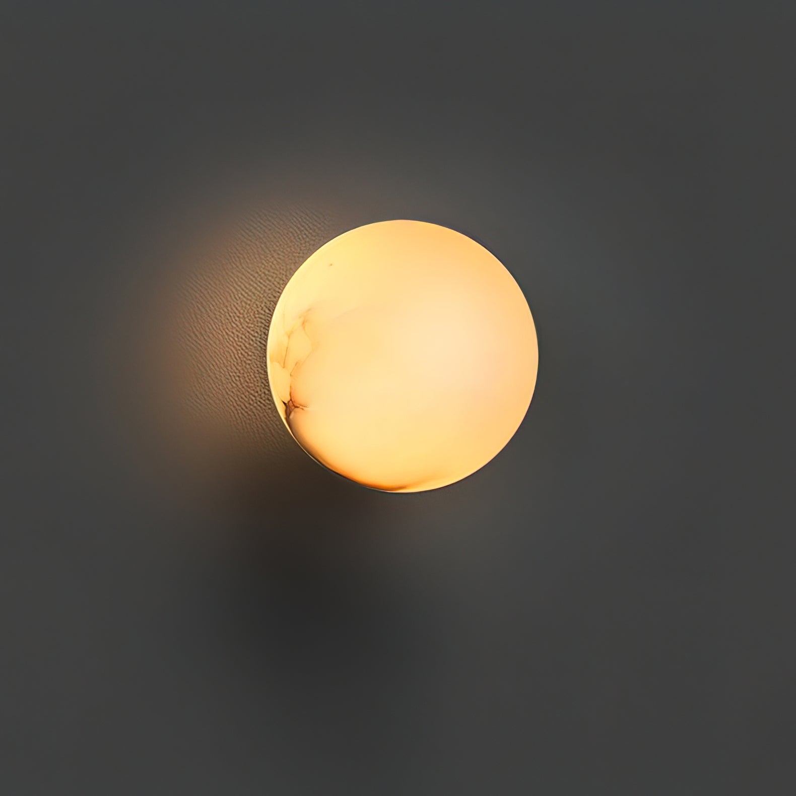 Kristy Alabaster Mini Orb Wall Lamp - Neutralighting