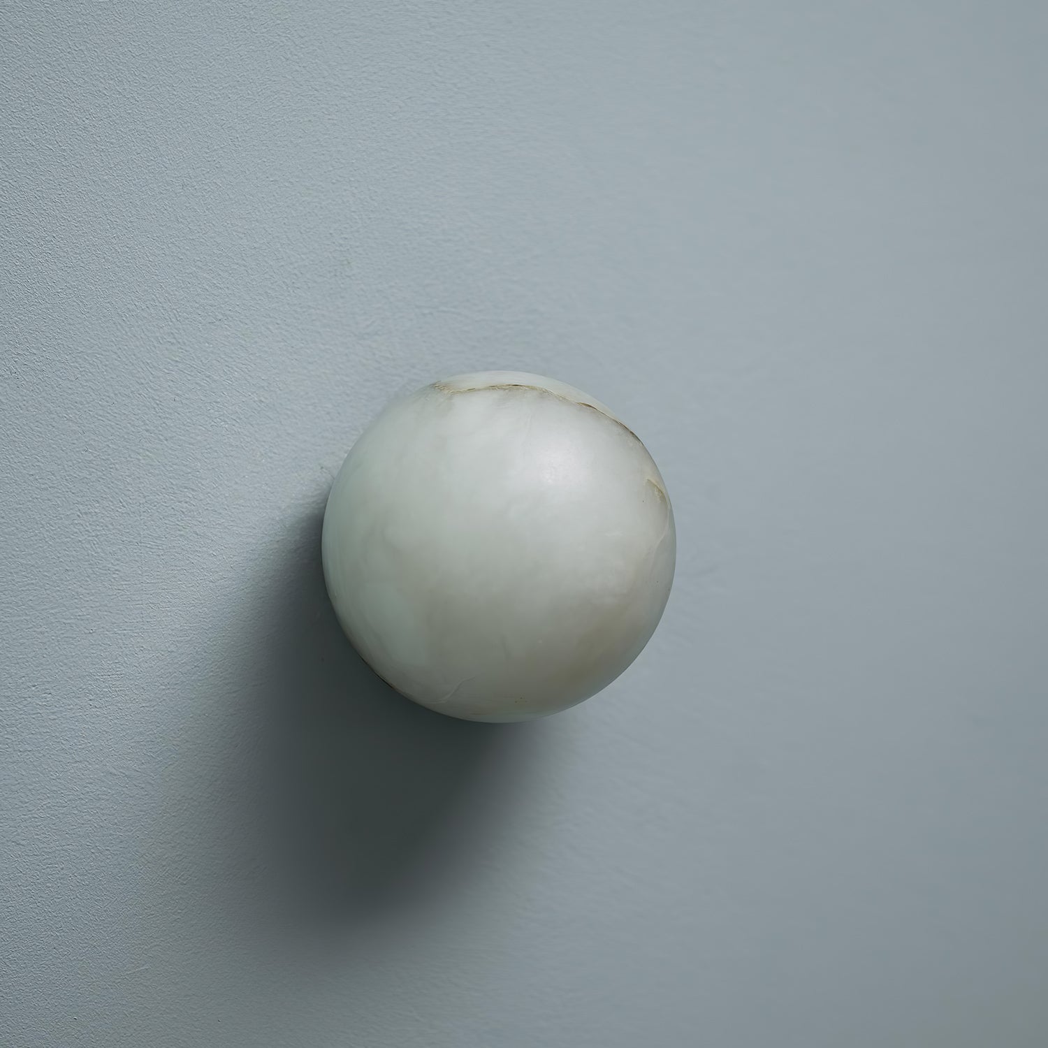 Vevinir Alabaster Globe Wall Light-Neutral Decor