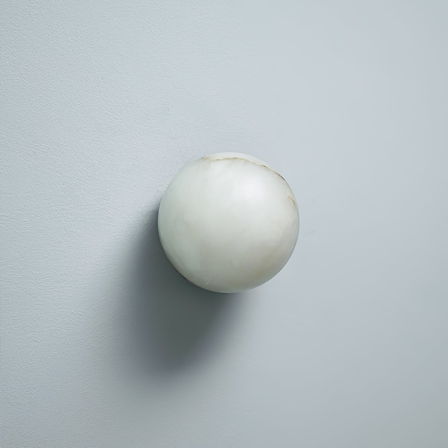 Vevinir Alabaster Globe Wall Light-Neutral Decor