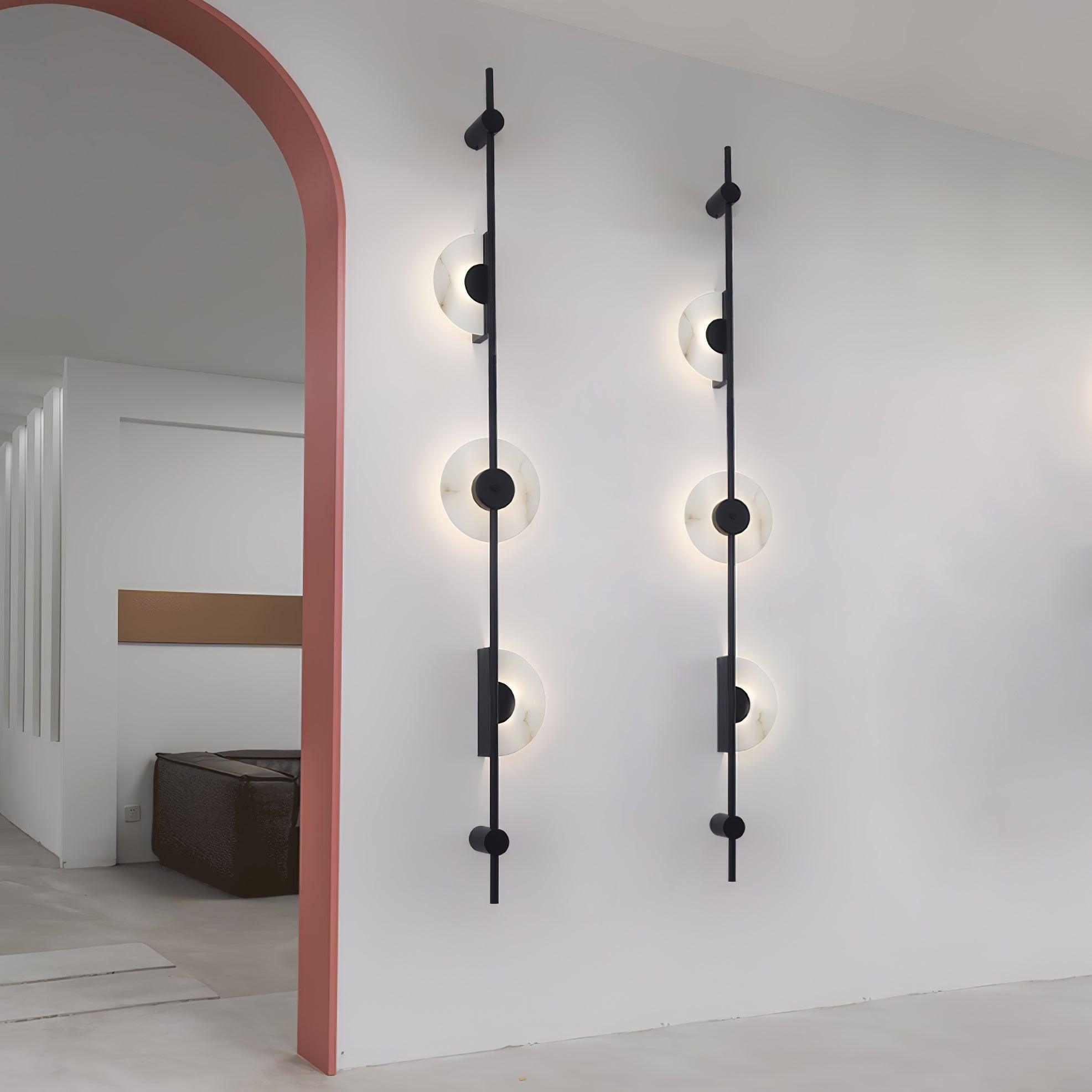 Benoir Alabaster Wall Light-Neutral Decor