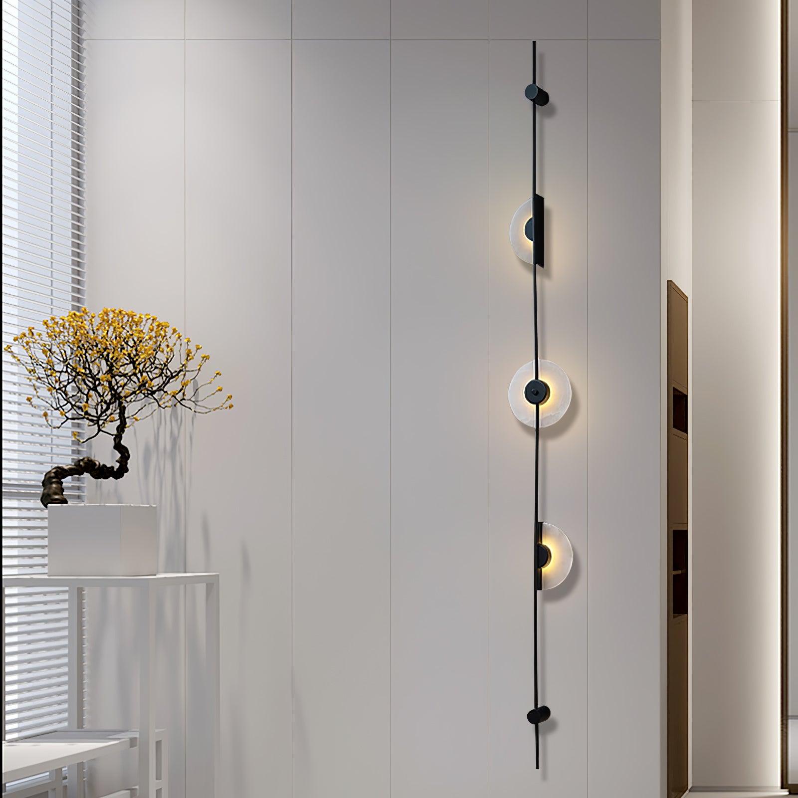 Benoir Alabaster Wall Light-Neutral Decor