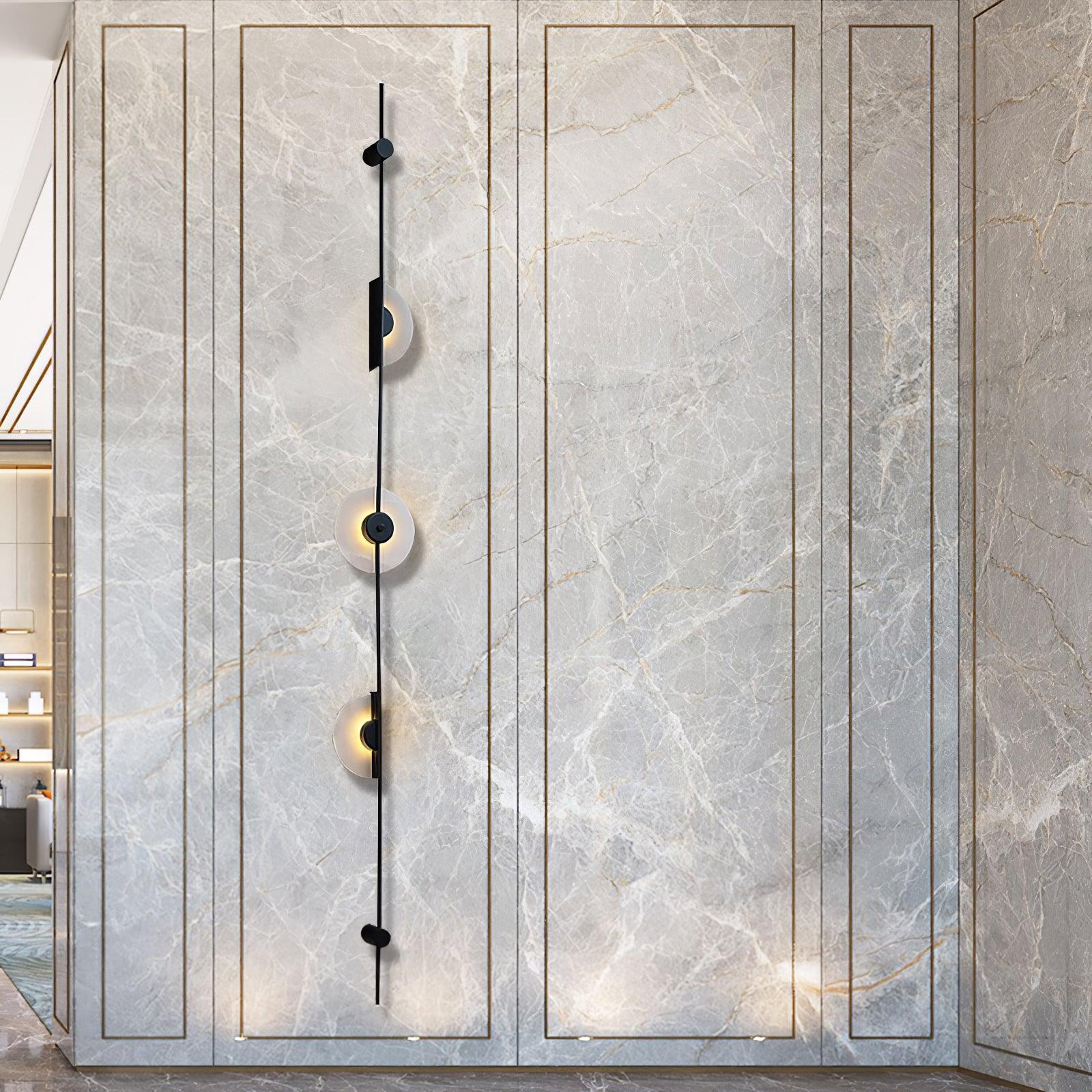 Benoir Alabaster Wall Light-Neutral Decor