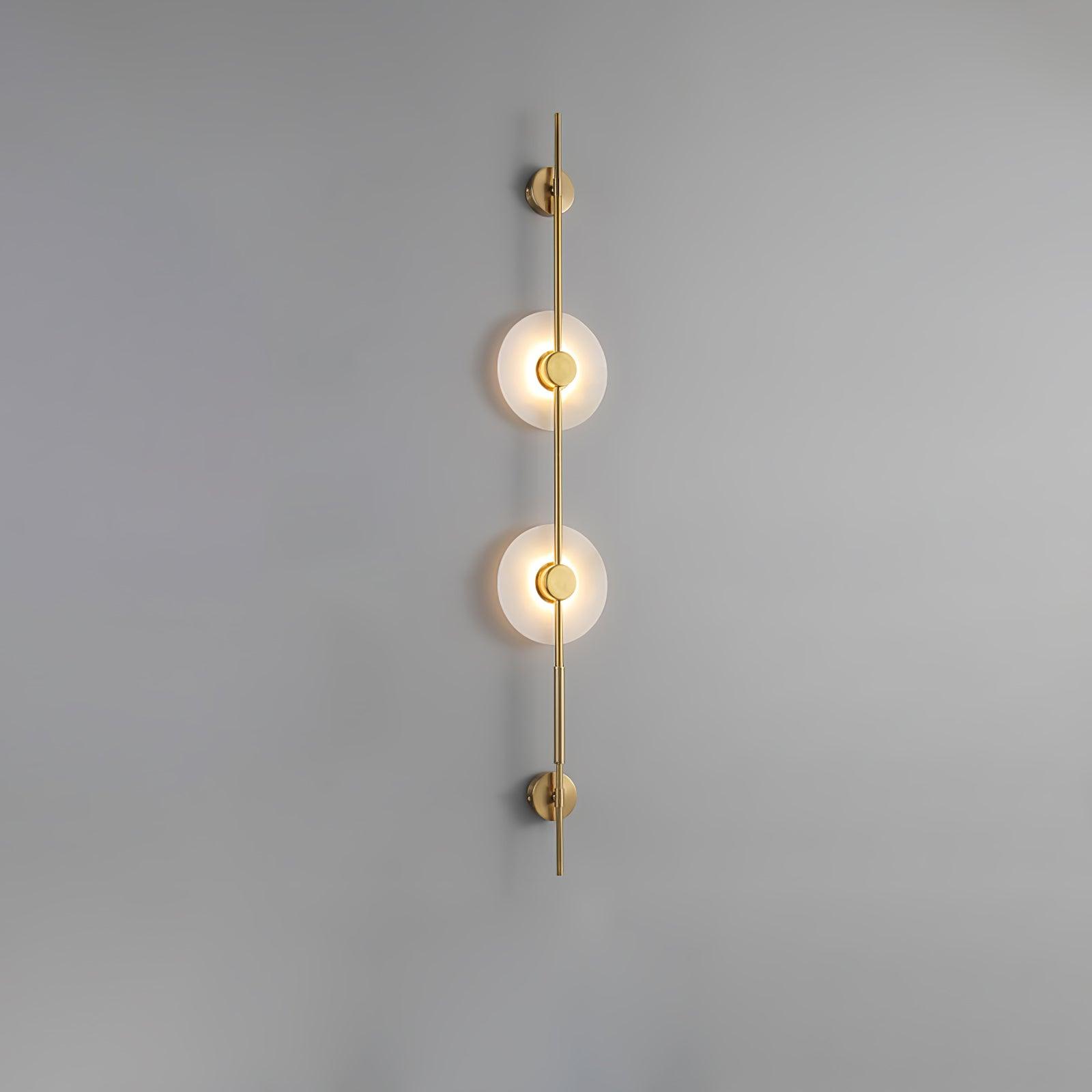 Edria Minimalist Alabaster Wall Light-Neutral Decor