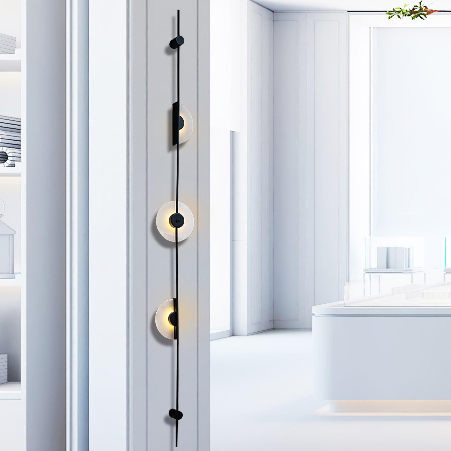 Benoir Alabaster Wall Light-Neutral Decor