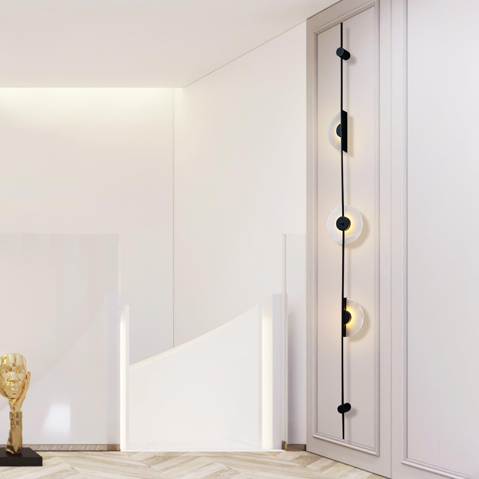 Benoir Alabaster Wall Light-Neutral Decor