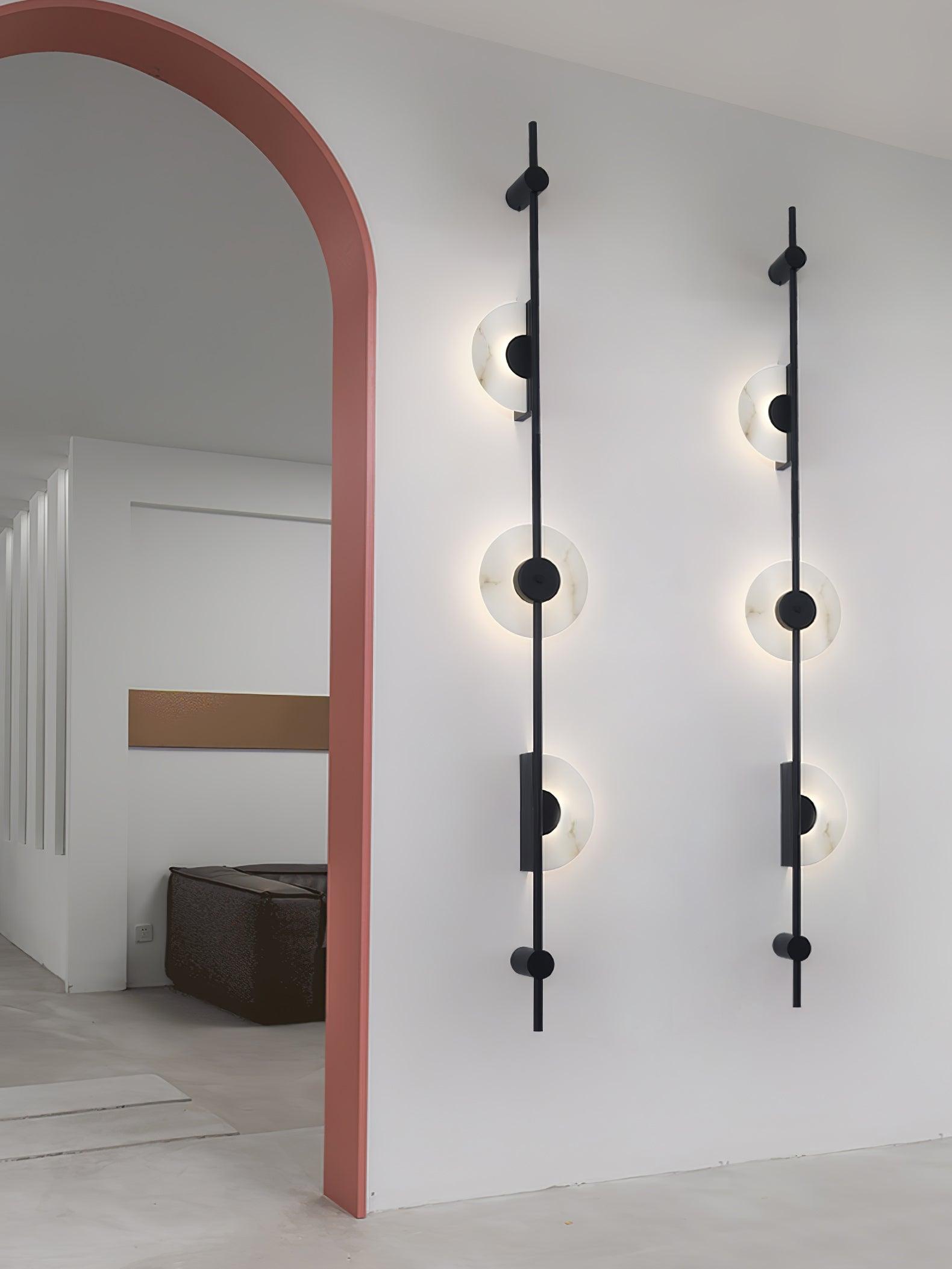 Benoir Alabaster Wall Light-Neutral Decor