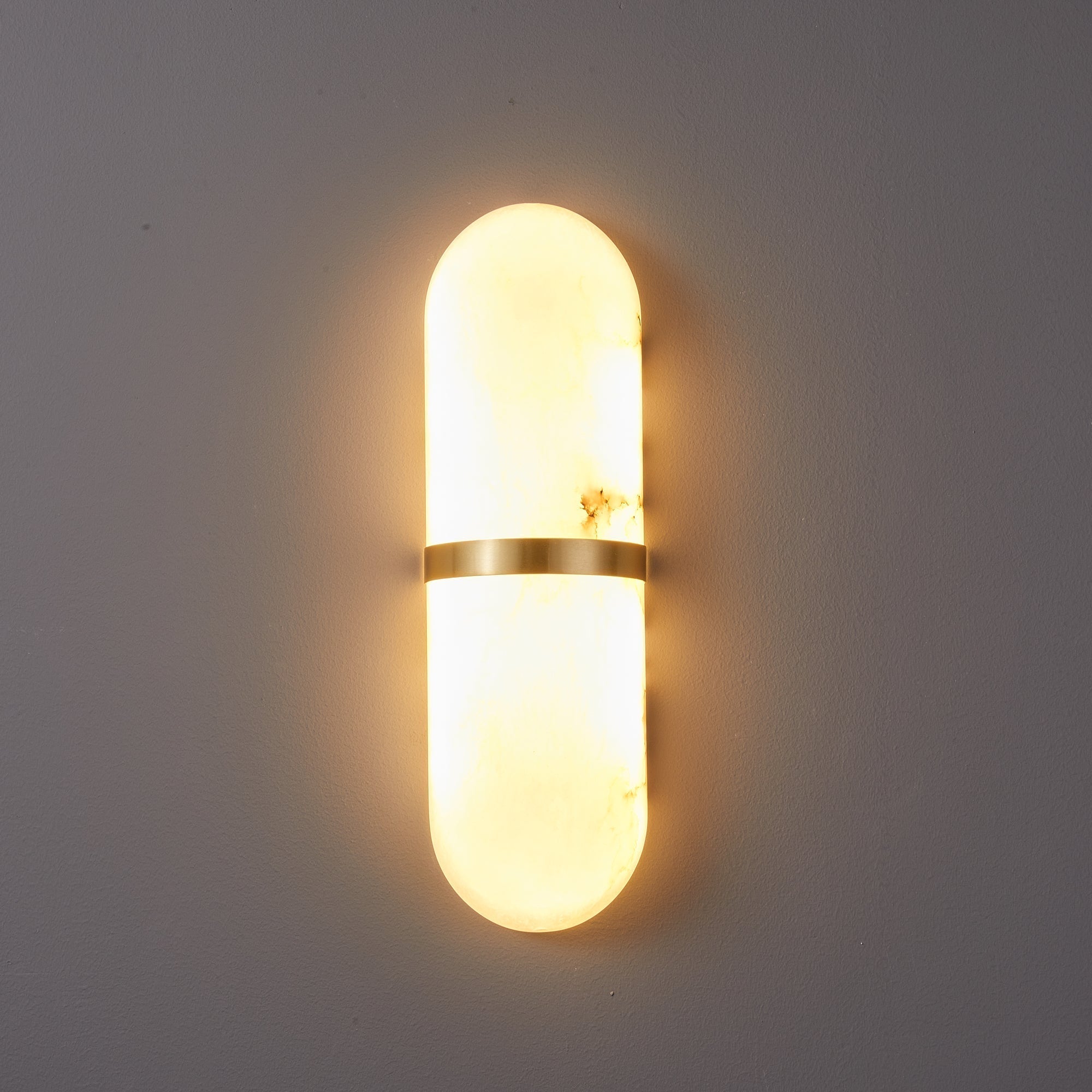 Ostruvyd Luxury Pill Alabaster Wall Lamp