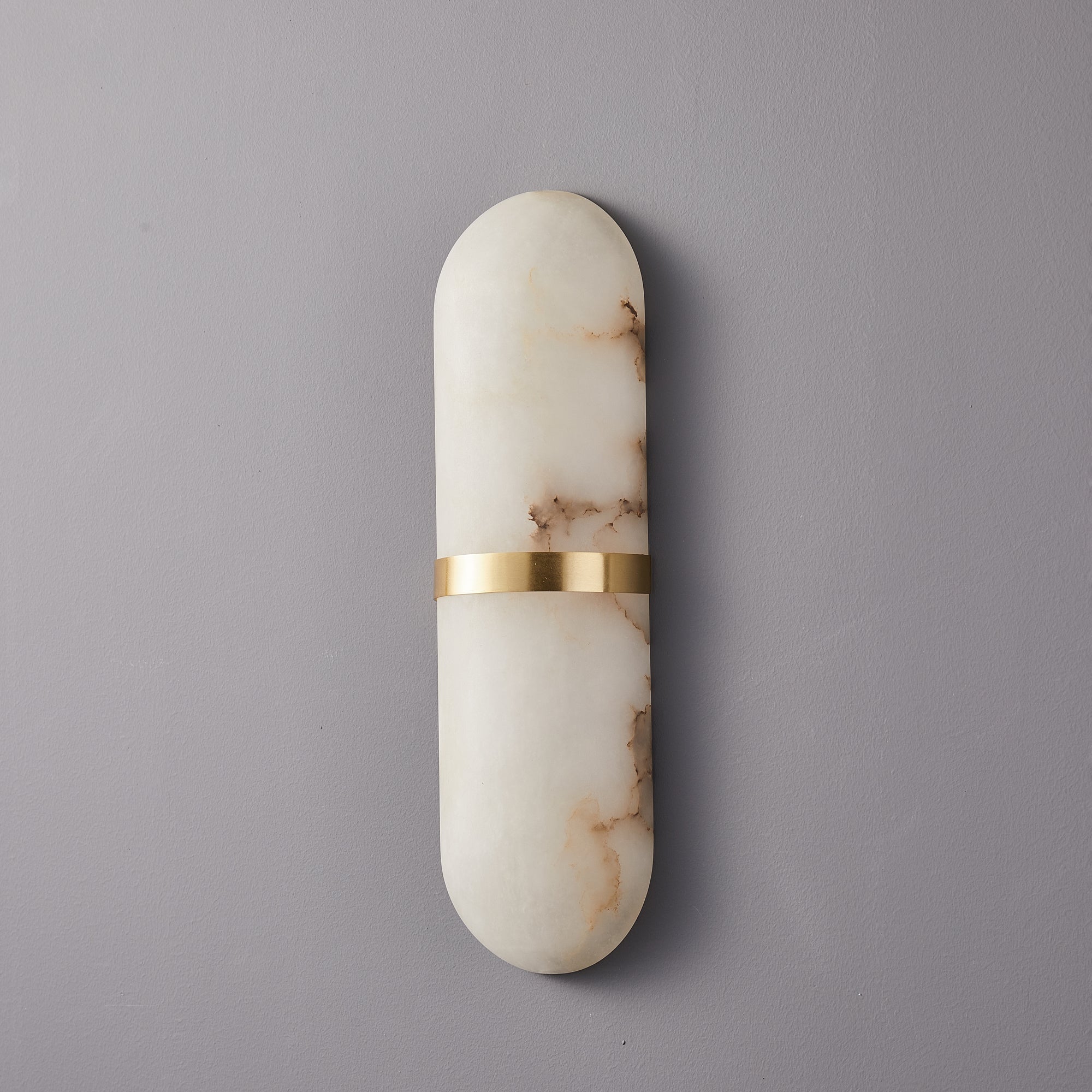Noxen Luxury Pill Alabaster Wall Lamp-Neutral Decor